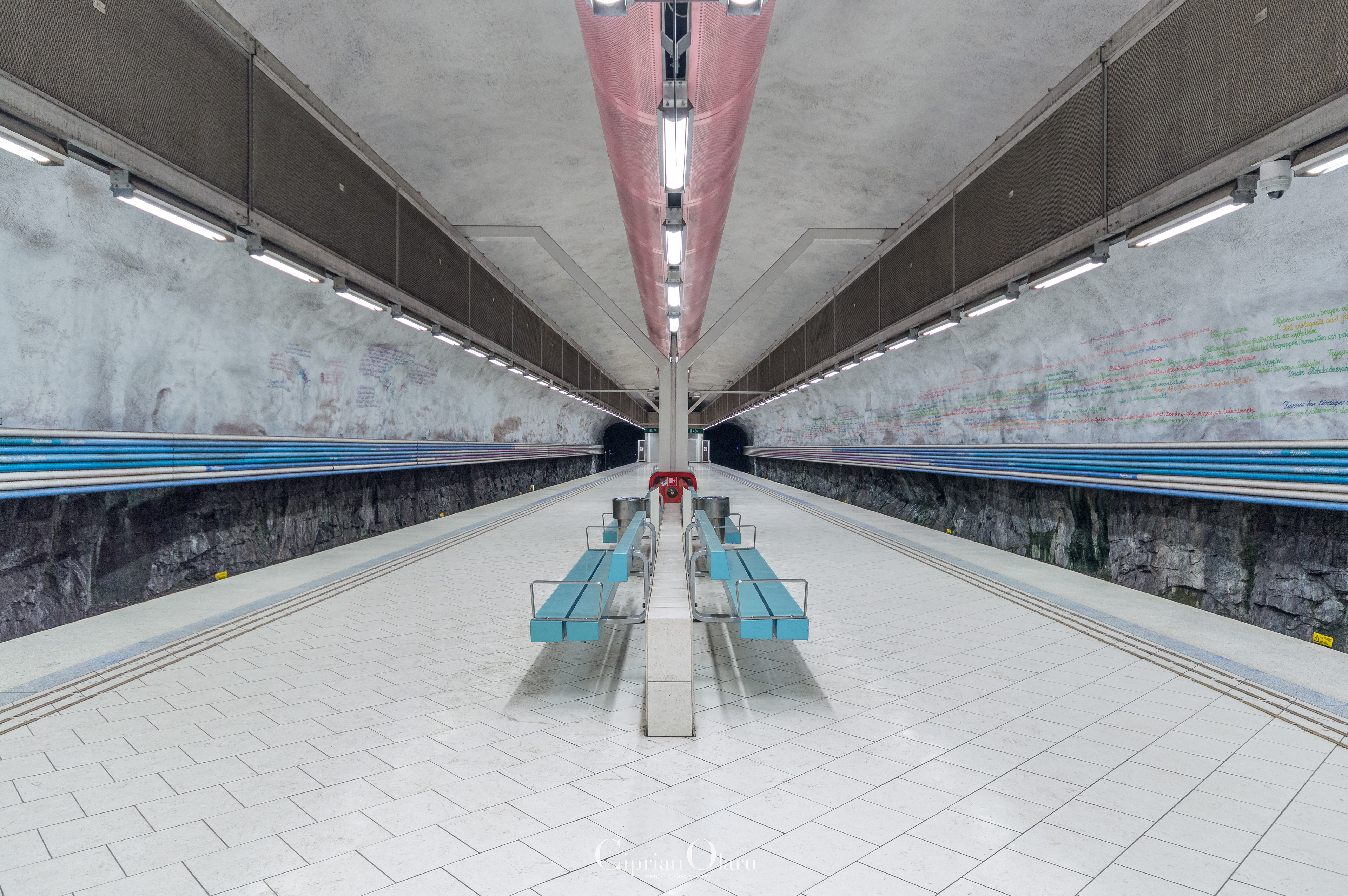 Rissne T-Bana Station, Stockholm 2018 