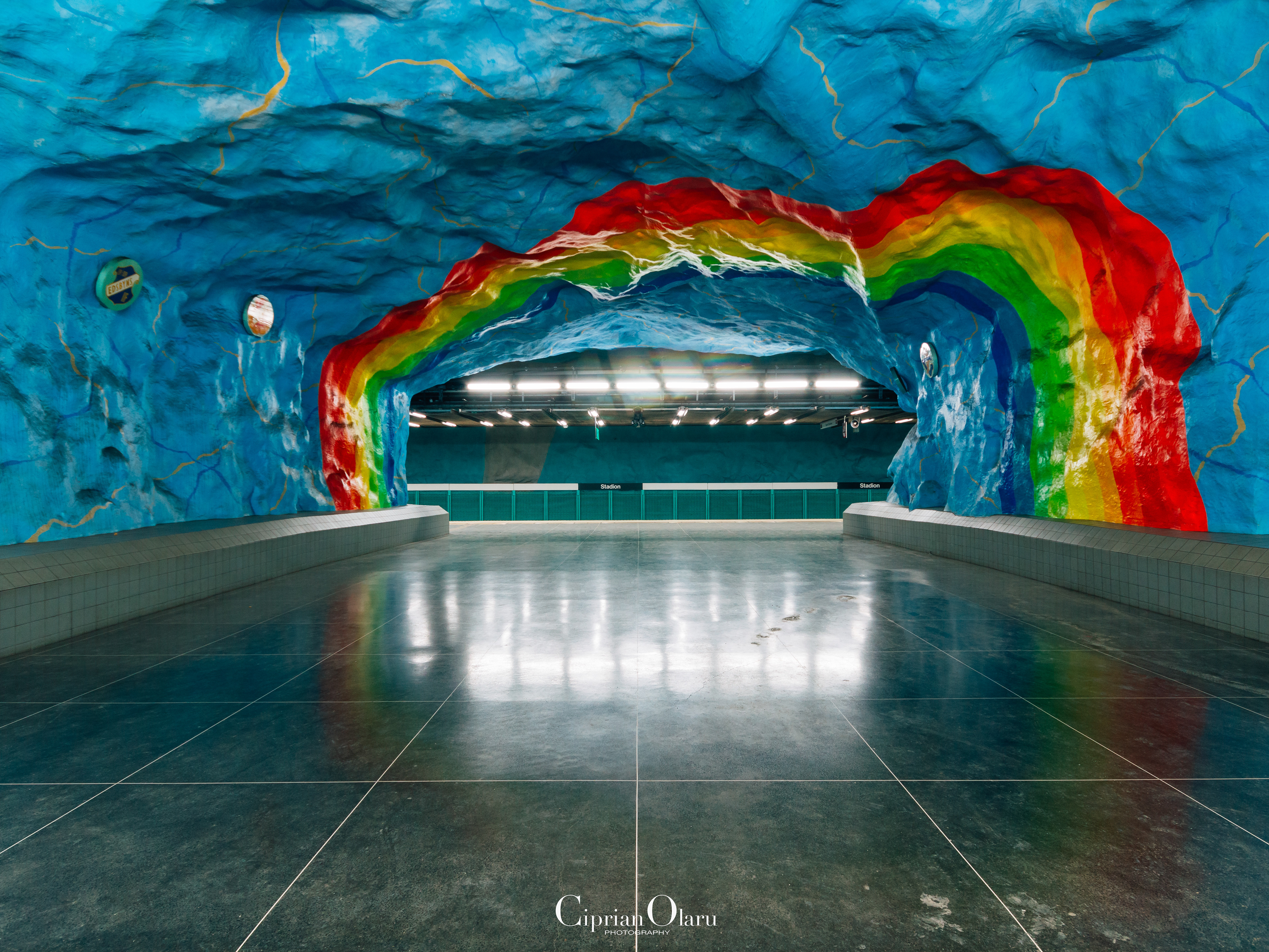 Stadion T-Bana Station,  Stockholm  2018