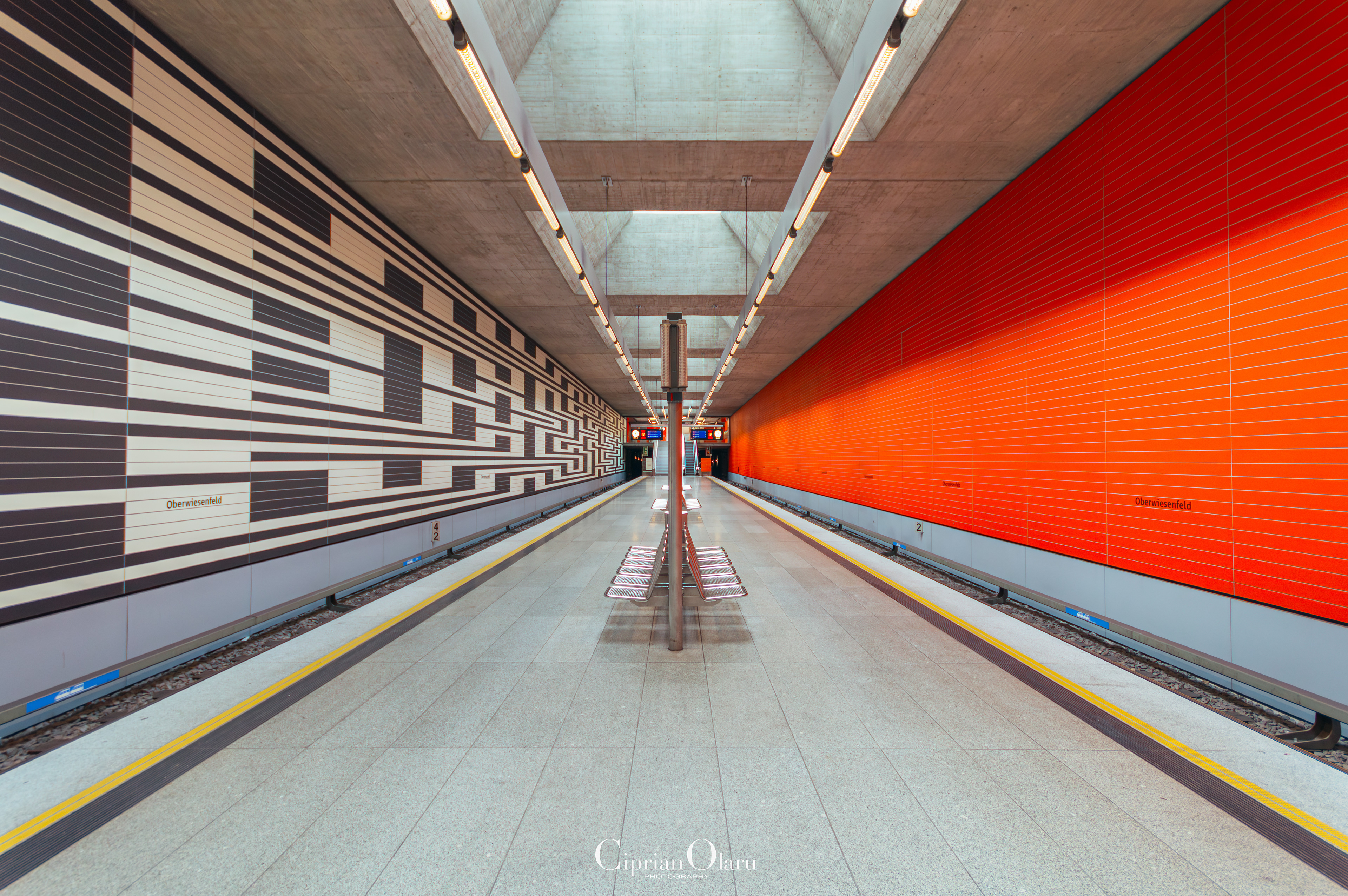 Oberwiesenfeld U-Bahn-Station, München 2016