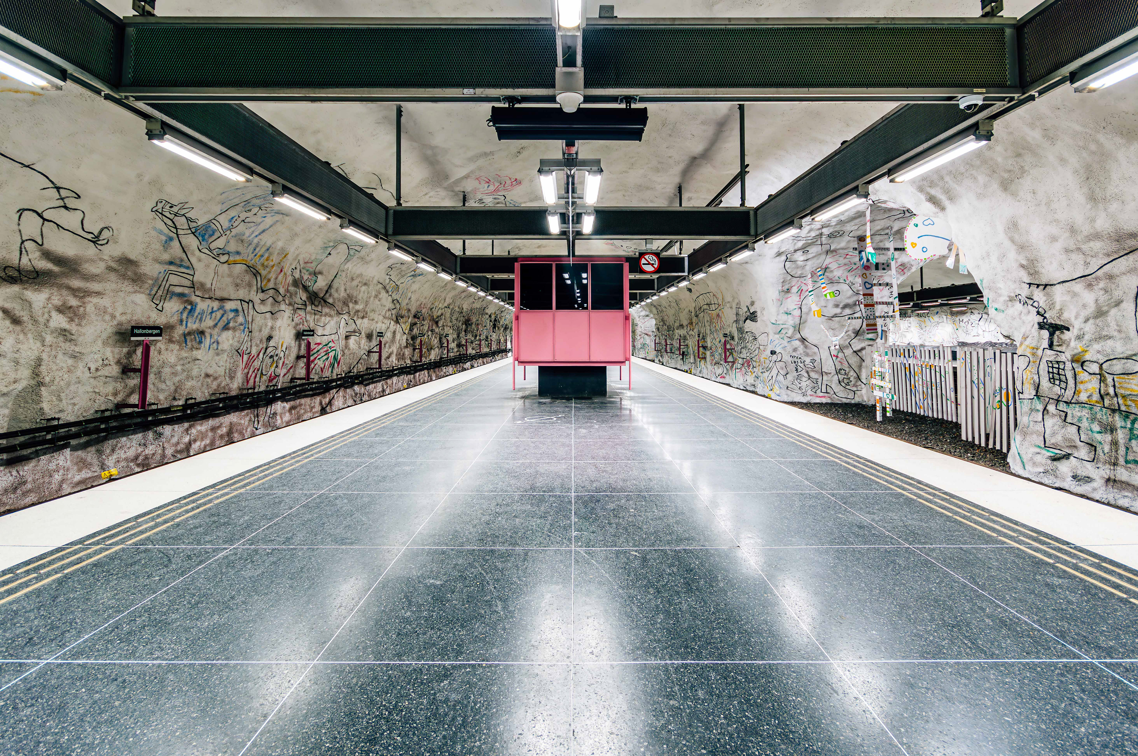 51	Hallonbergen T-Bana Station, Stockholm 2018