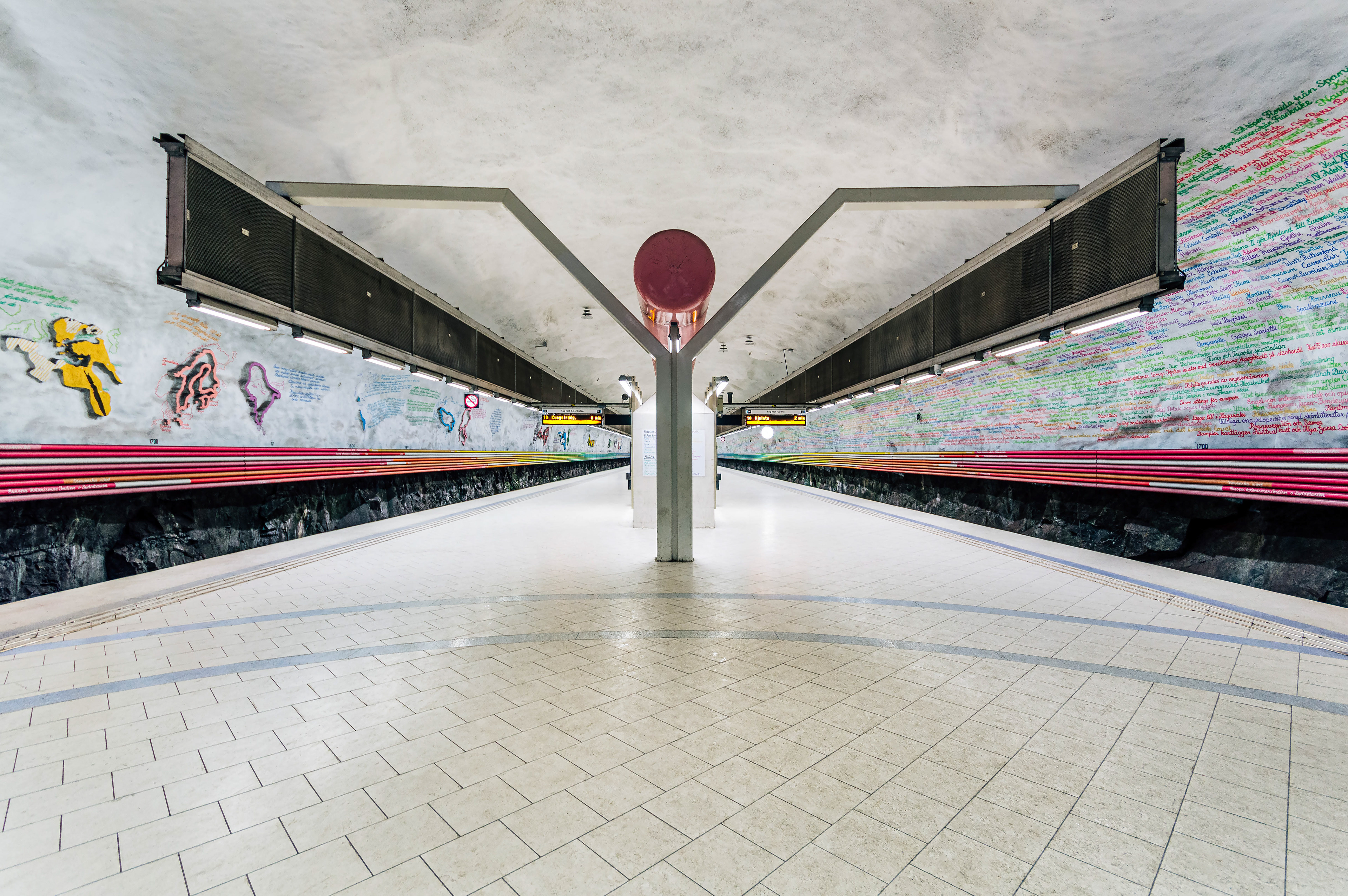 52 Rissne T-Bana Station, Stockholm 2018