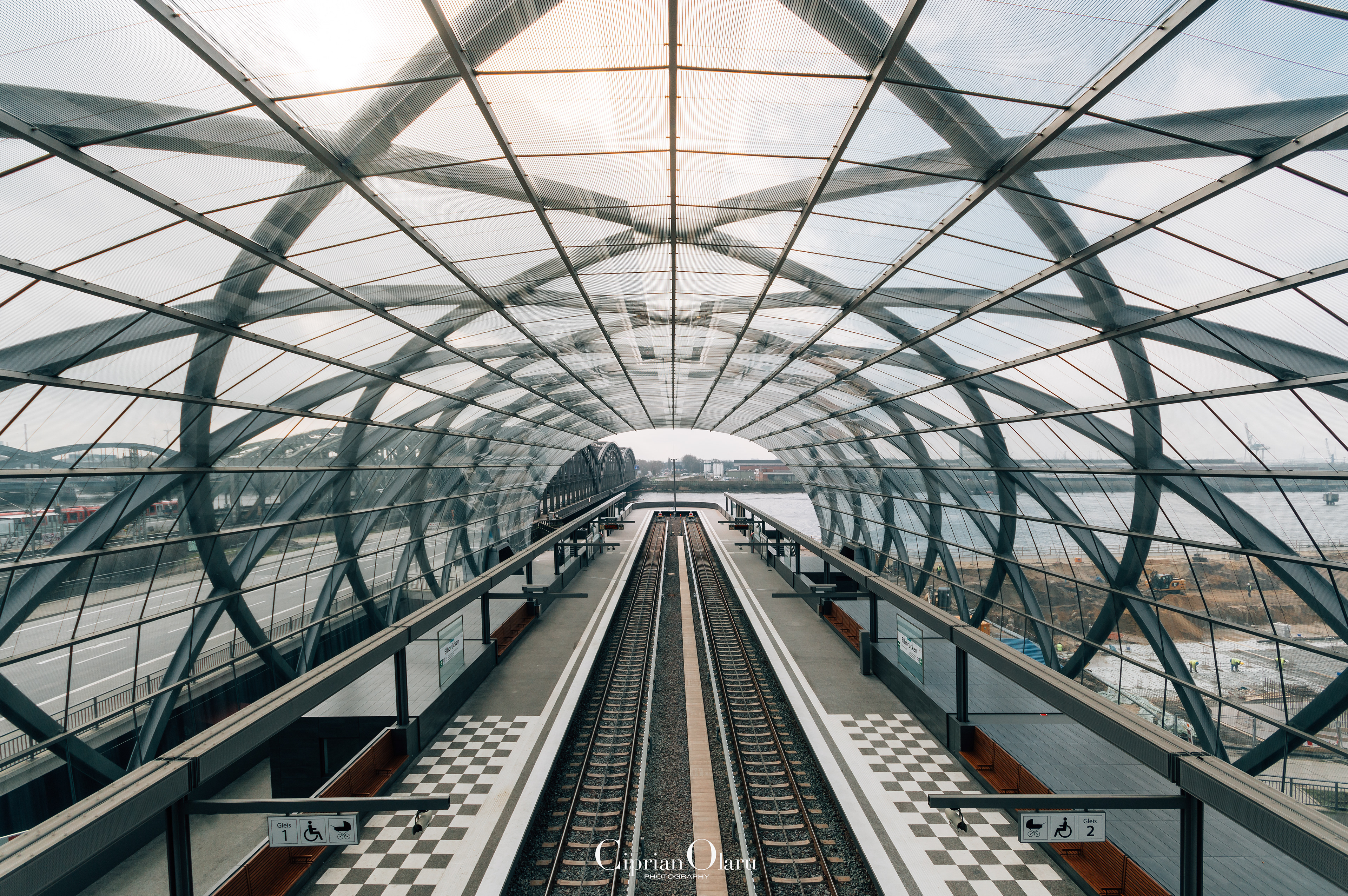 Elbbrücken U-Bahn-Station,  Hamburg 2020