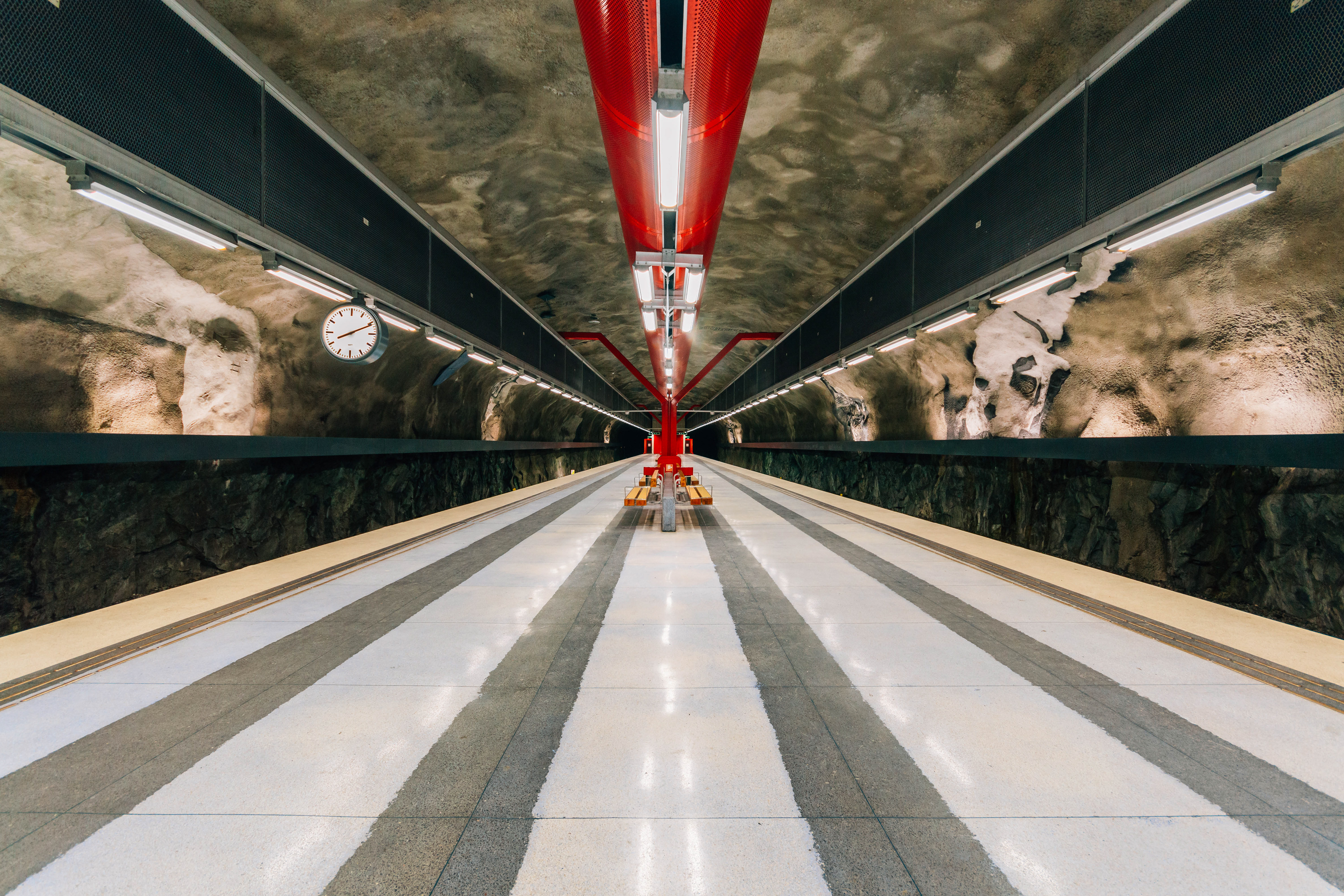 53 Duvbo T-Bana Station, Stockholm 2018