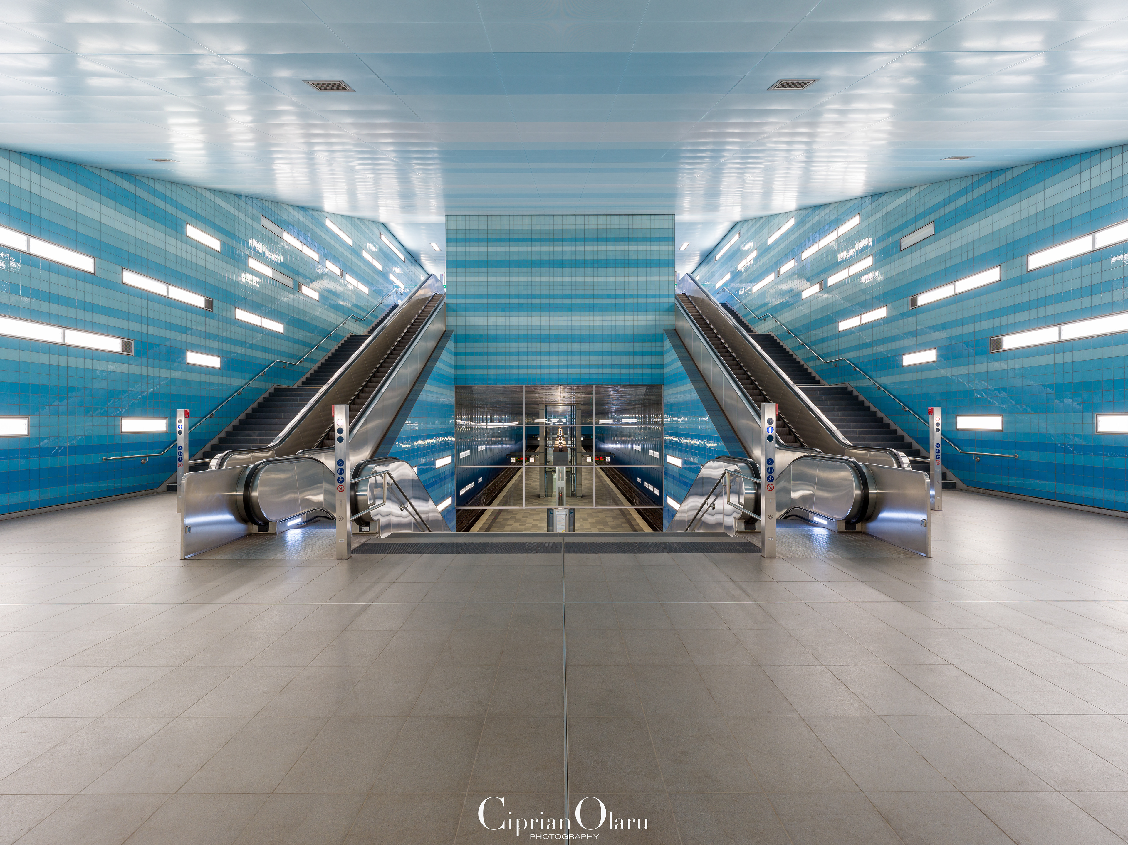 Überseequartier U-Bahn-Station, Hamburg 2021