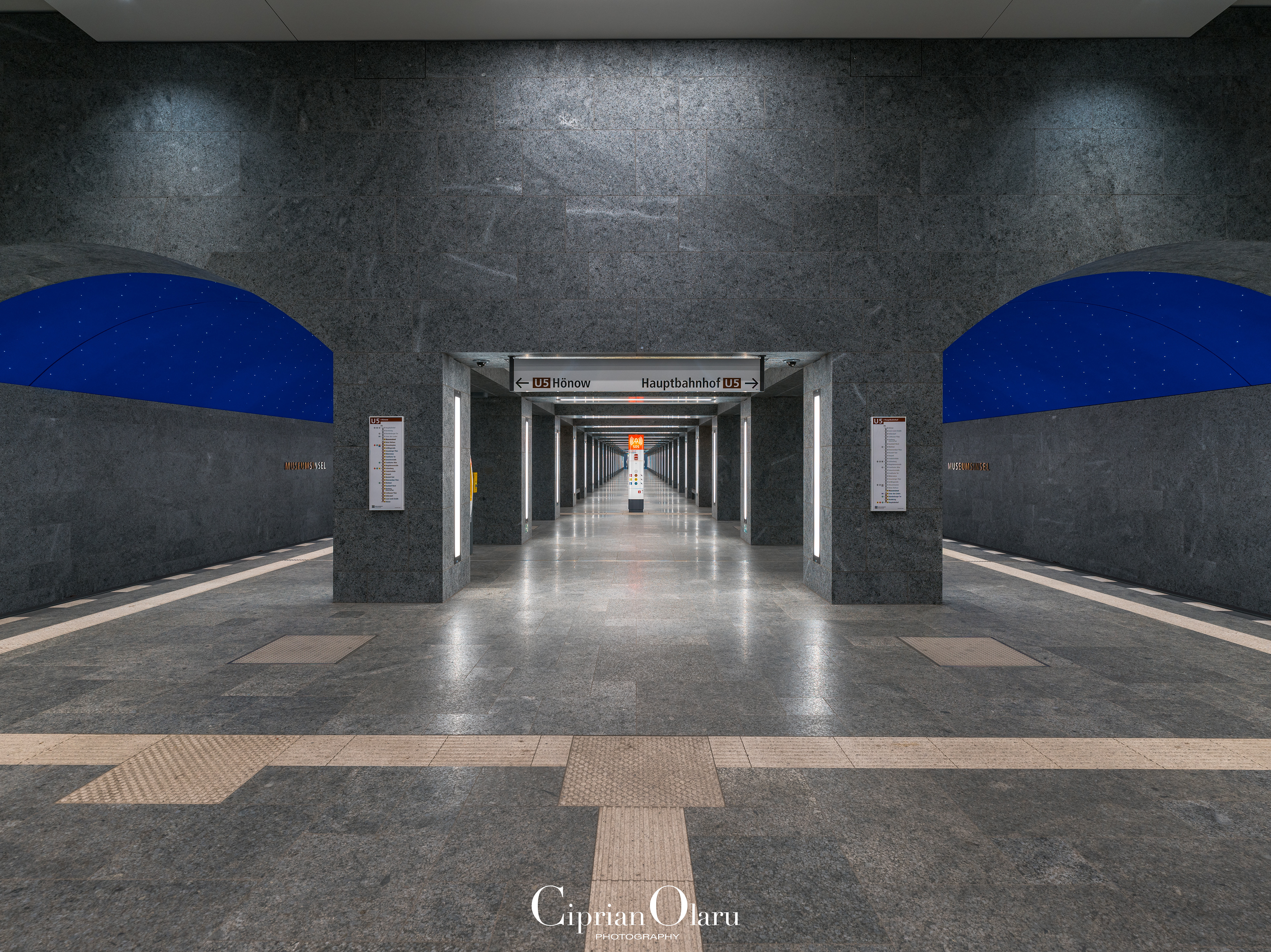 Museumsinsel U-Bahn-Station, Berlin 2021