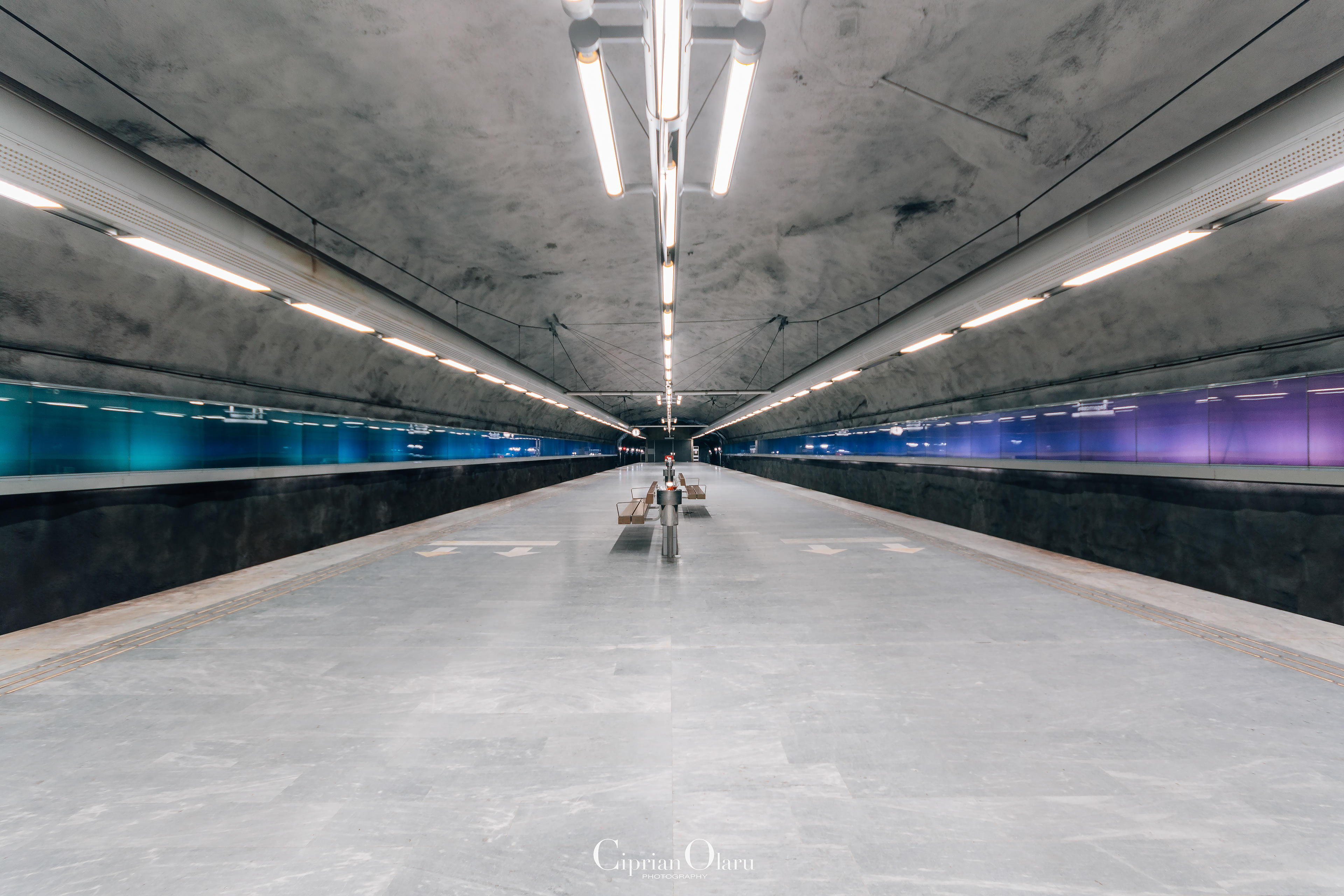 Bagarmossen T-Bana Station,  Stockholm 2018