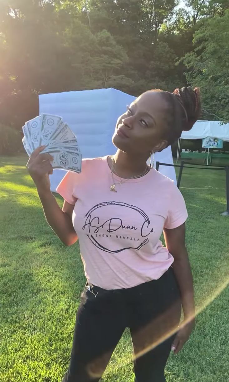 Congrats to Anique for launching her new business, AS Dunn Event Services!