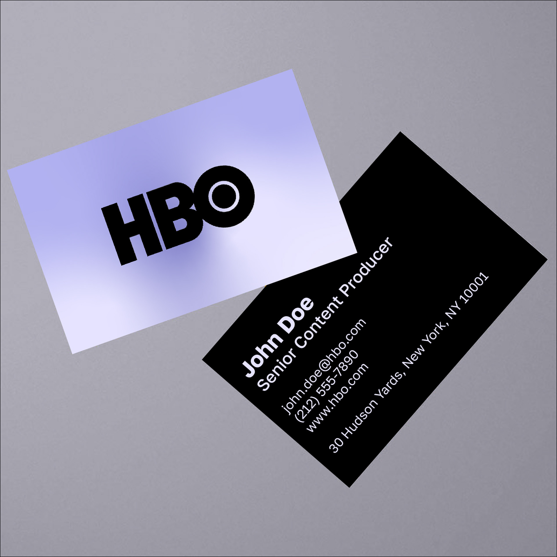 Business Card for HBO