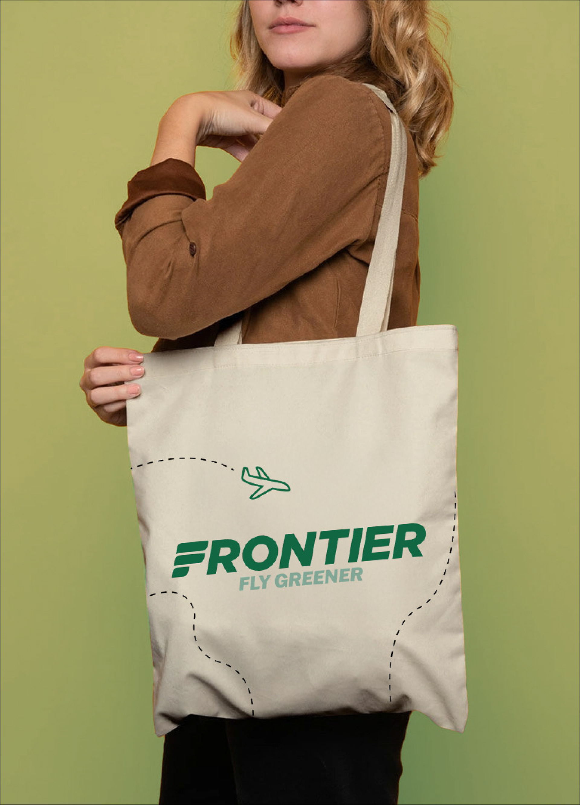 Branded Tote Bag for a Budget Airline