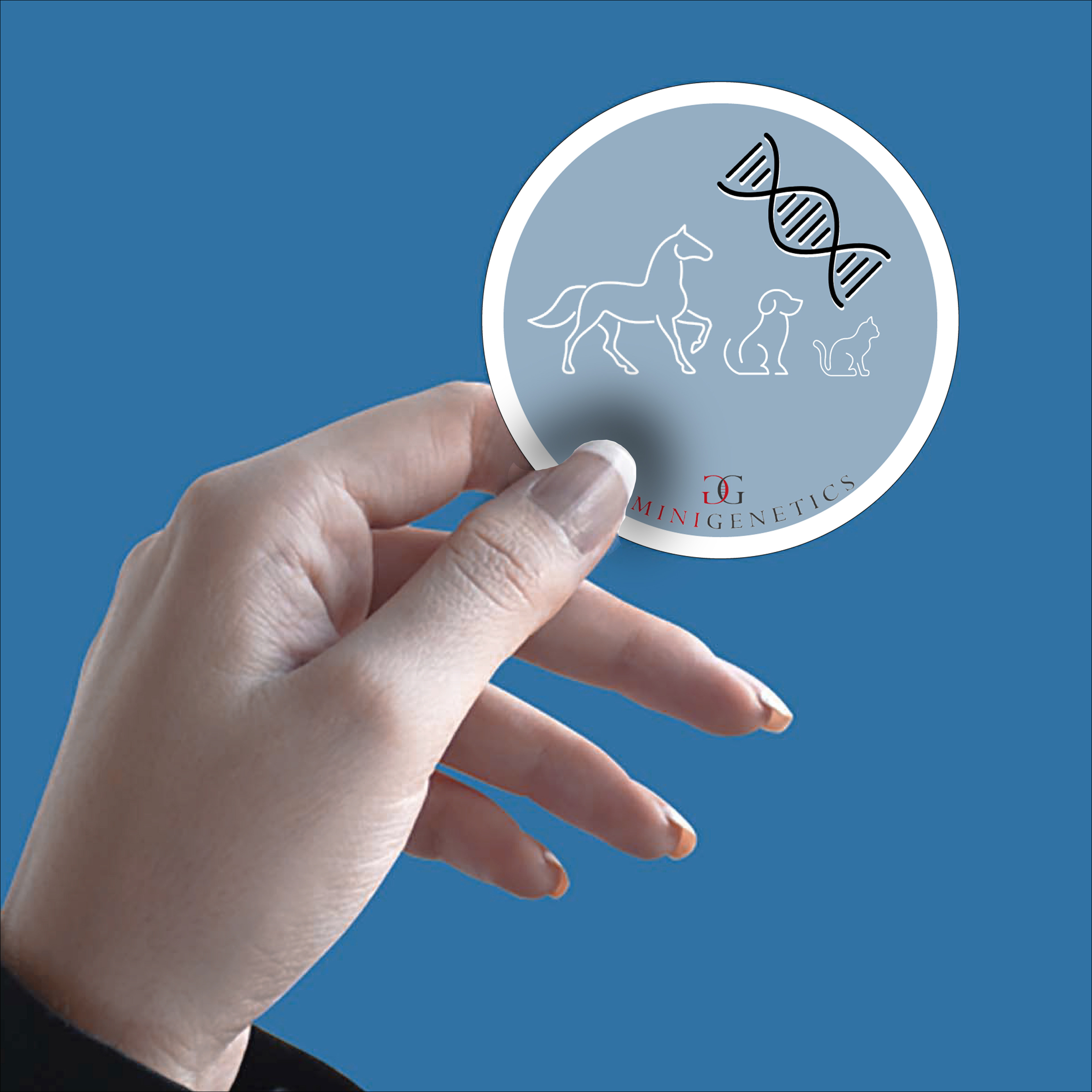 Team Sticker for a Pet Cloning Service