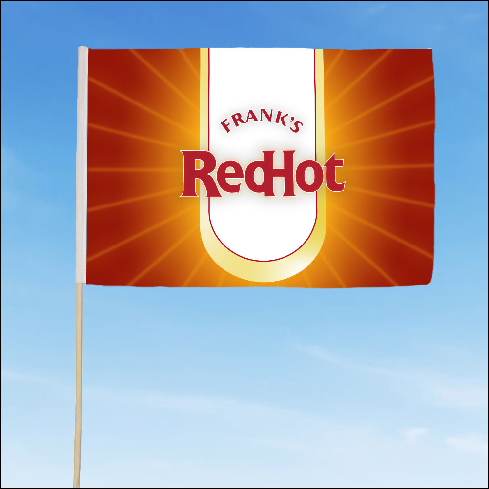 Flag for a Hot Sauce Brand