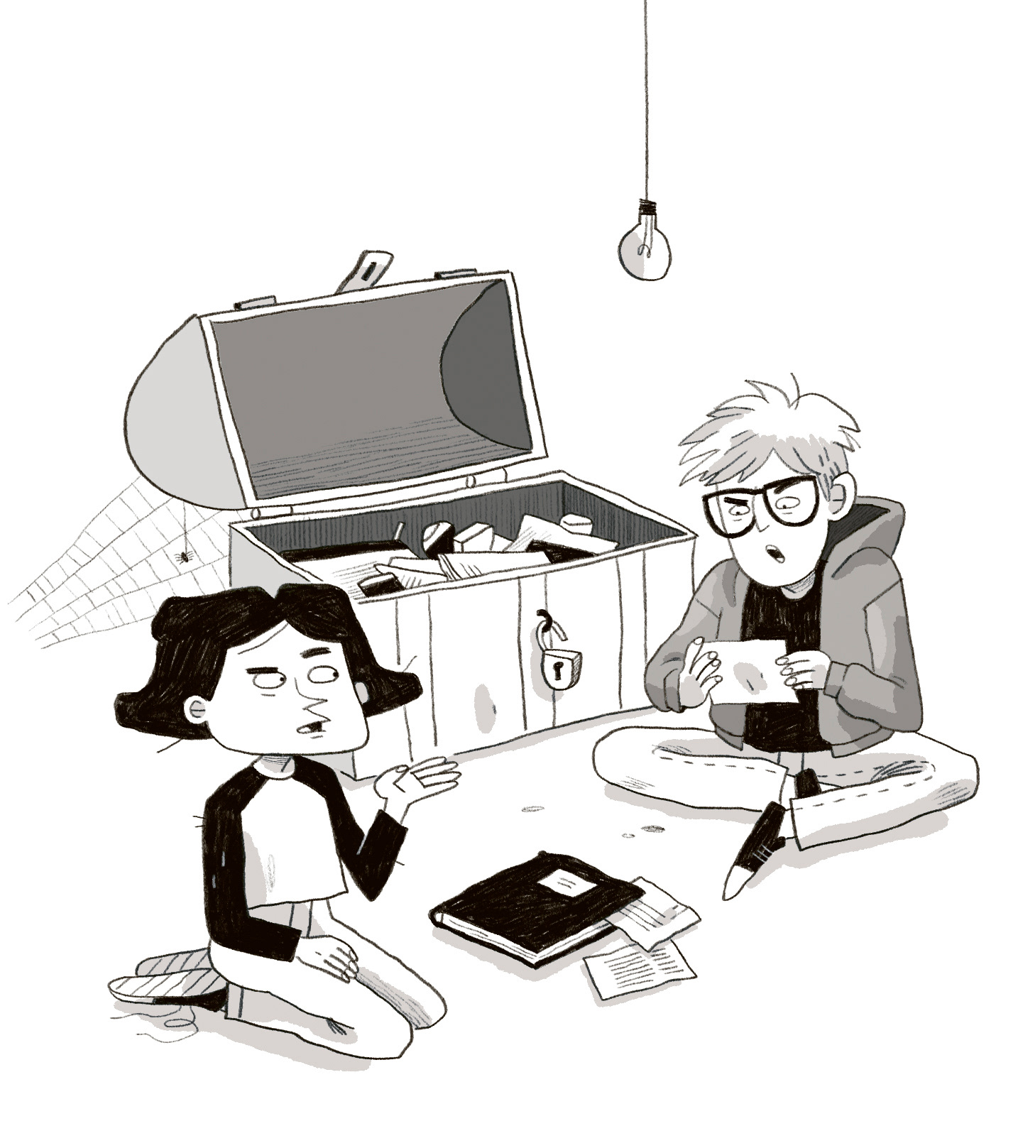 TROUILLE ACADÉMIE - illustration