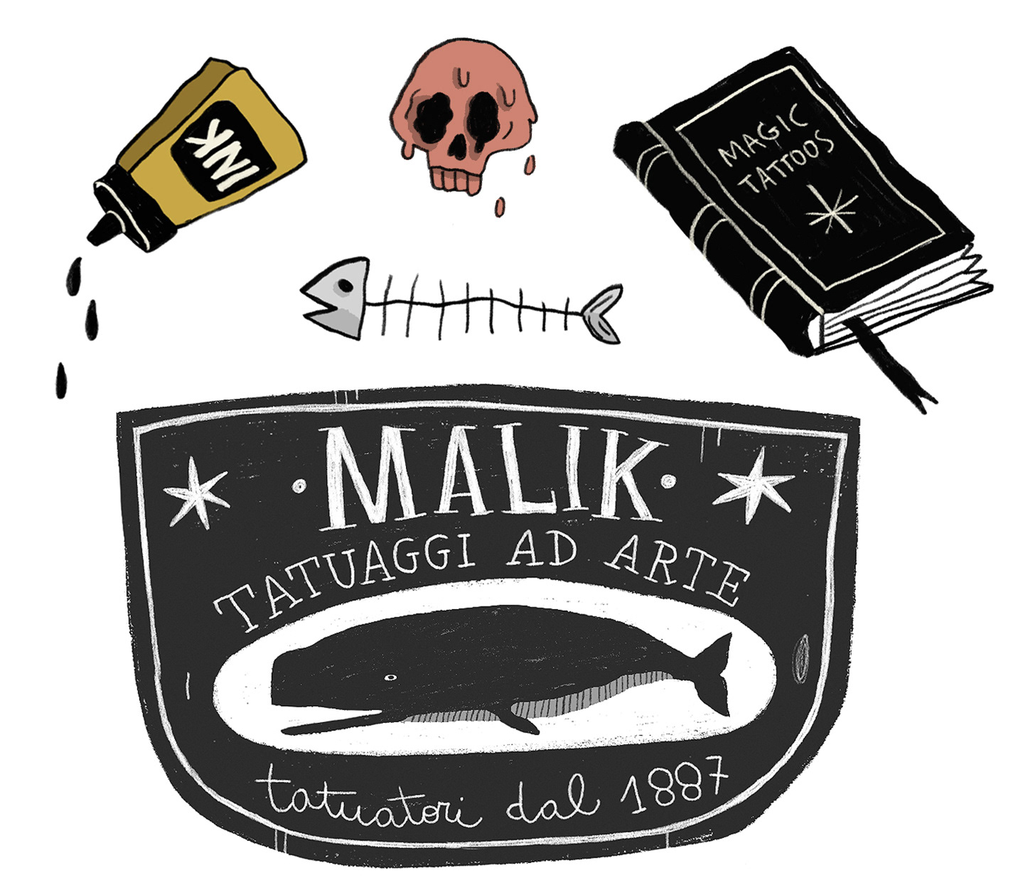 THE MALIKS' STUFF - illustration