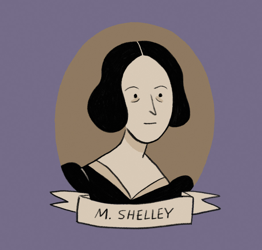 M. Shelley - Illustration