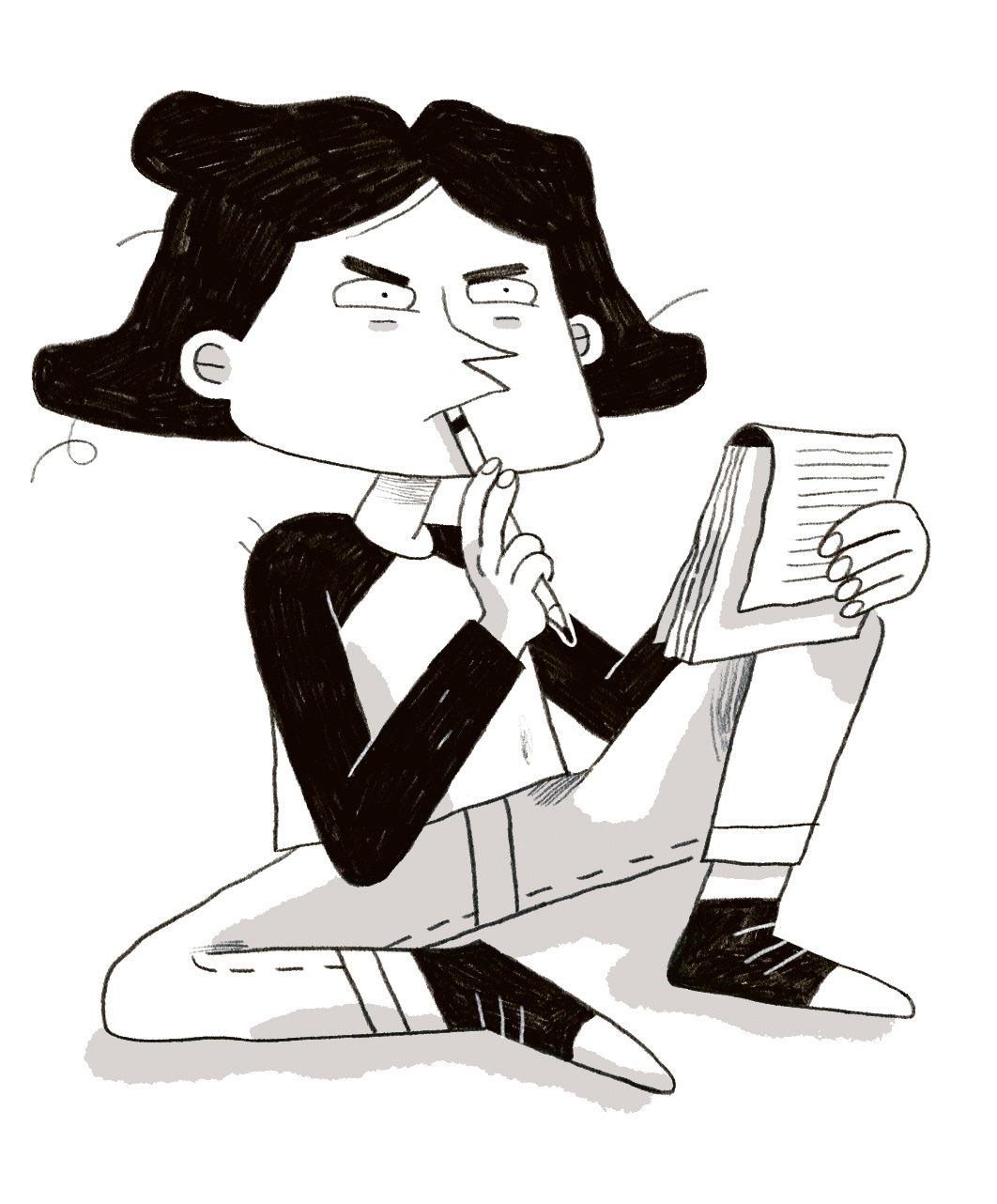 TROUILLE ACADÉMIE - illustration