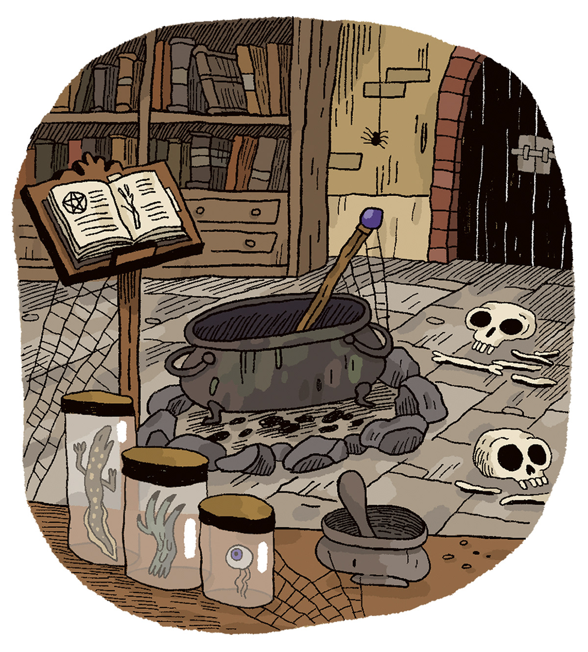 L'ATTAQUE DES ZOMBIES - illustration