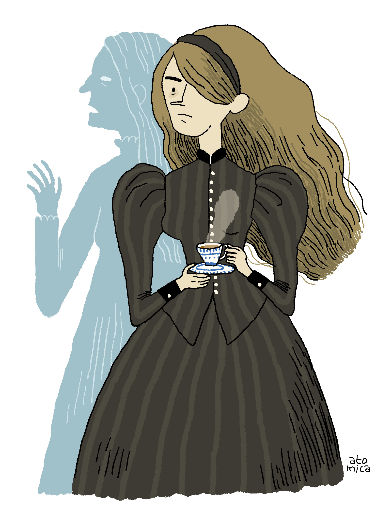 THE GHOST - illustration