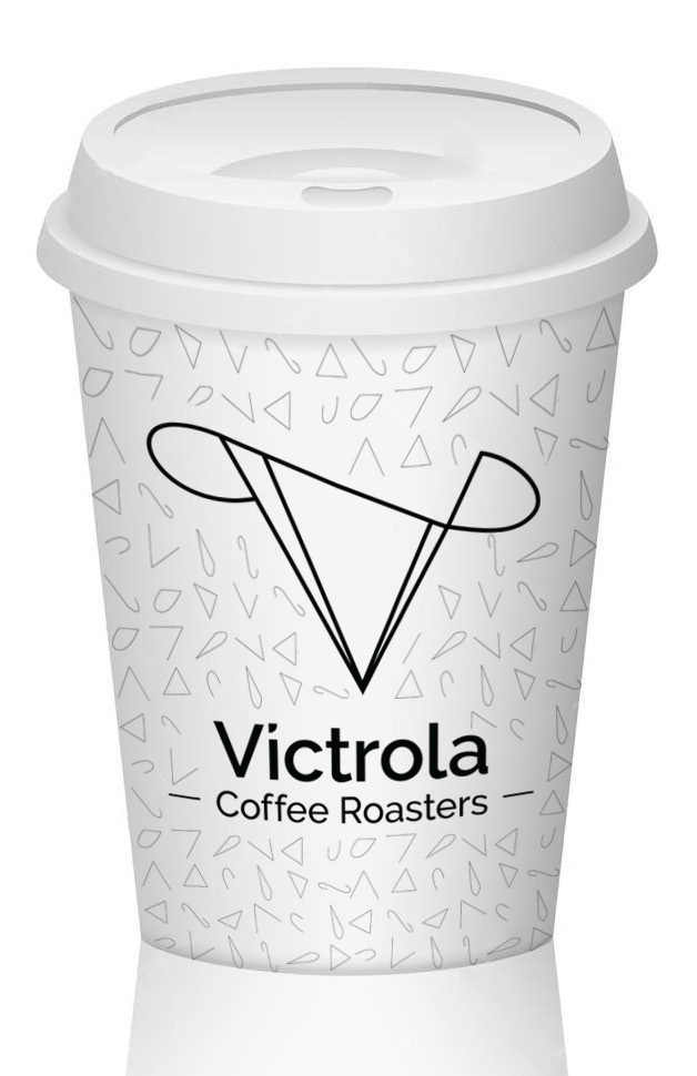 Coffee paper cup mockup design