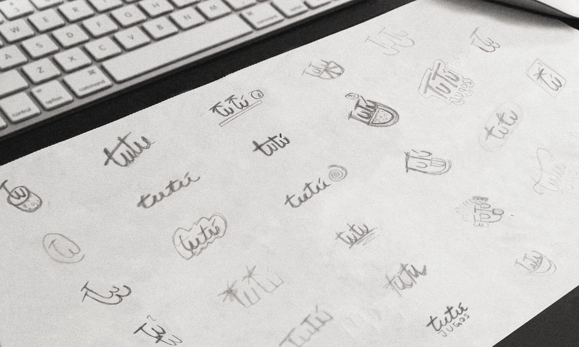 Logo Sketching Process