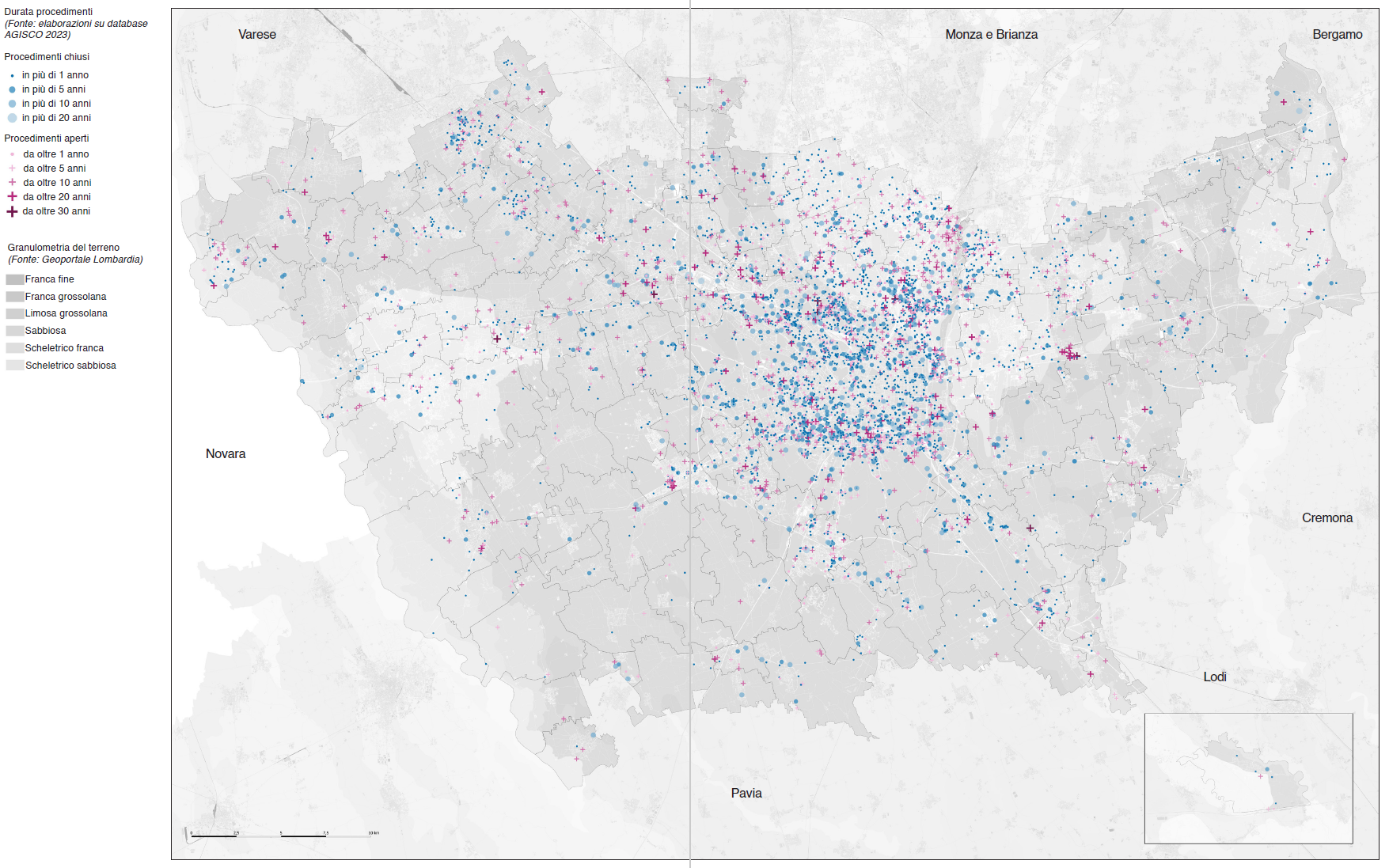  TIMES (analysis based on the AGISCO database accessed in 2023)