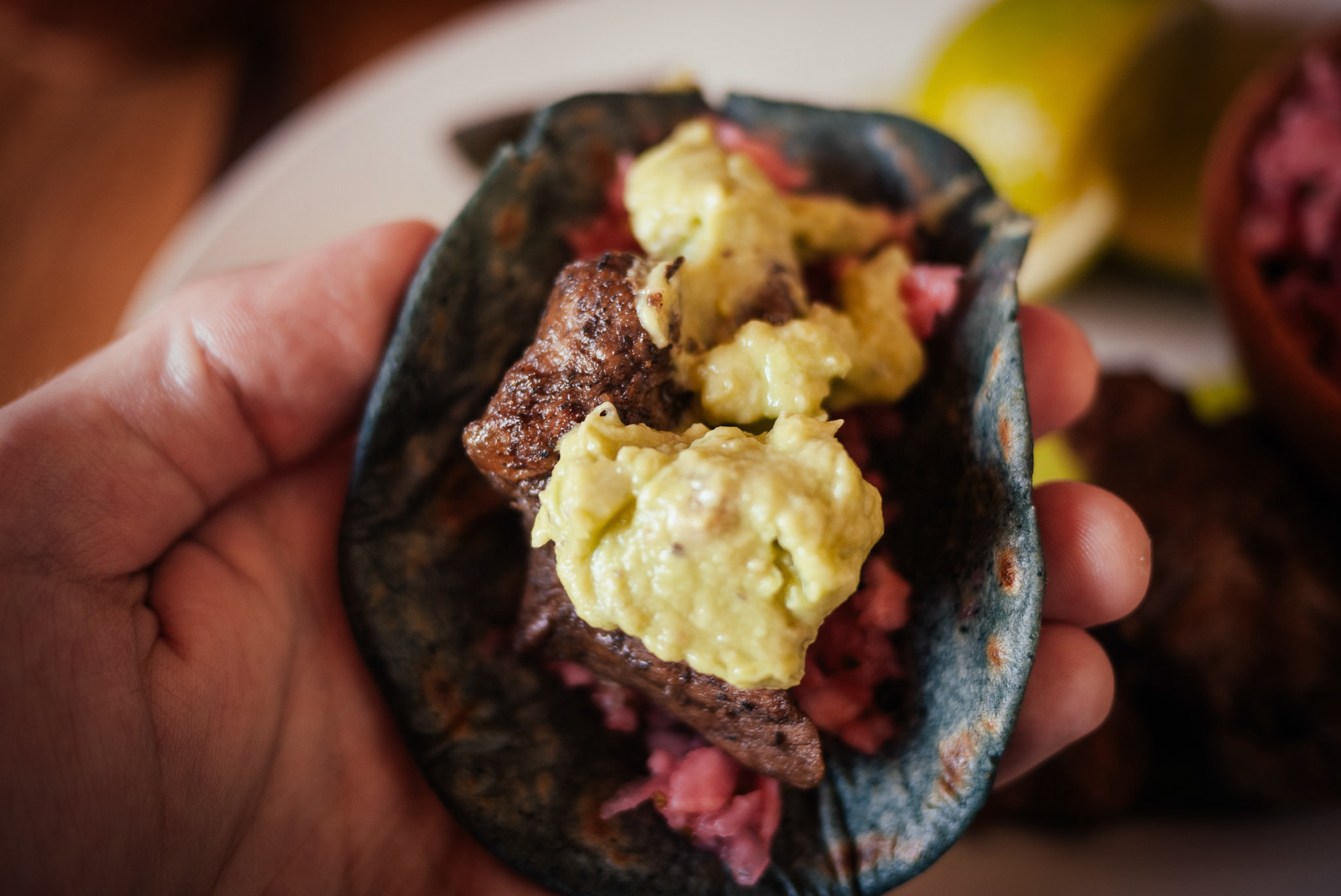 I'm a firm believer that every meal should represent as many colors as possible.