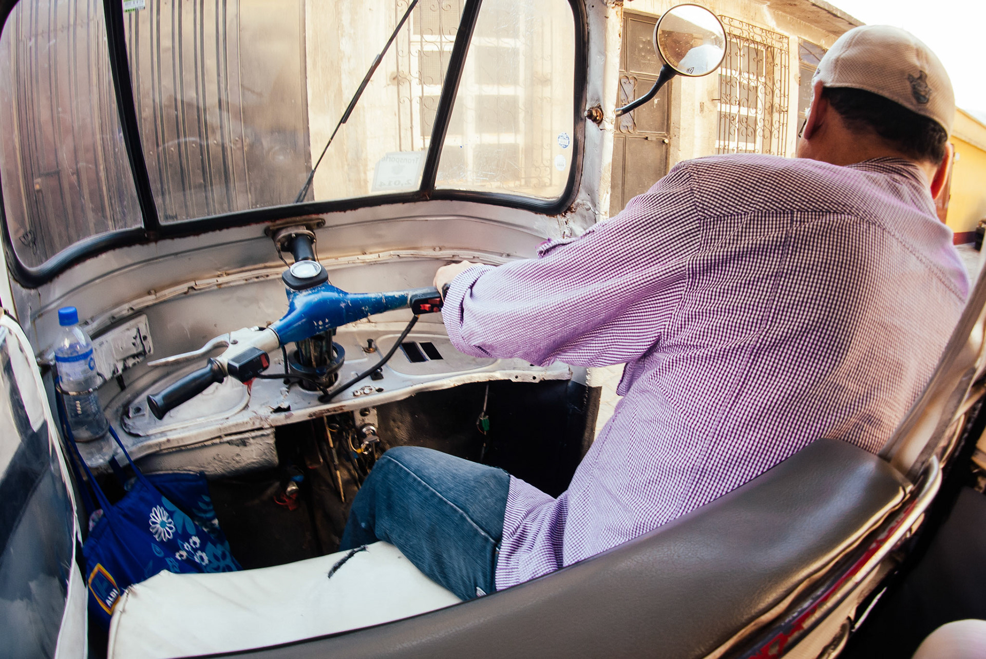 "Did I just hit that guy?? Ehh, he's fine..."