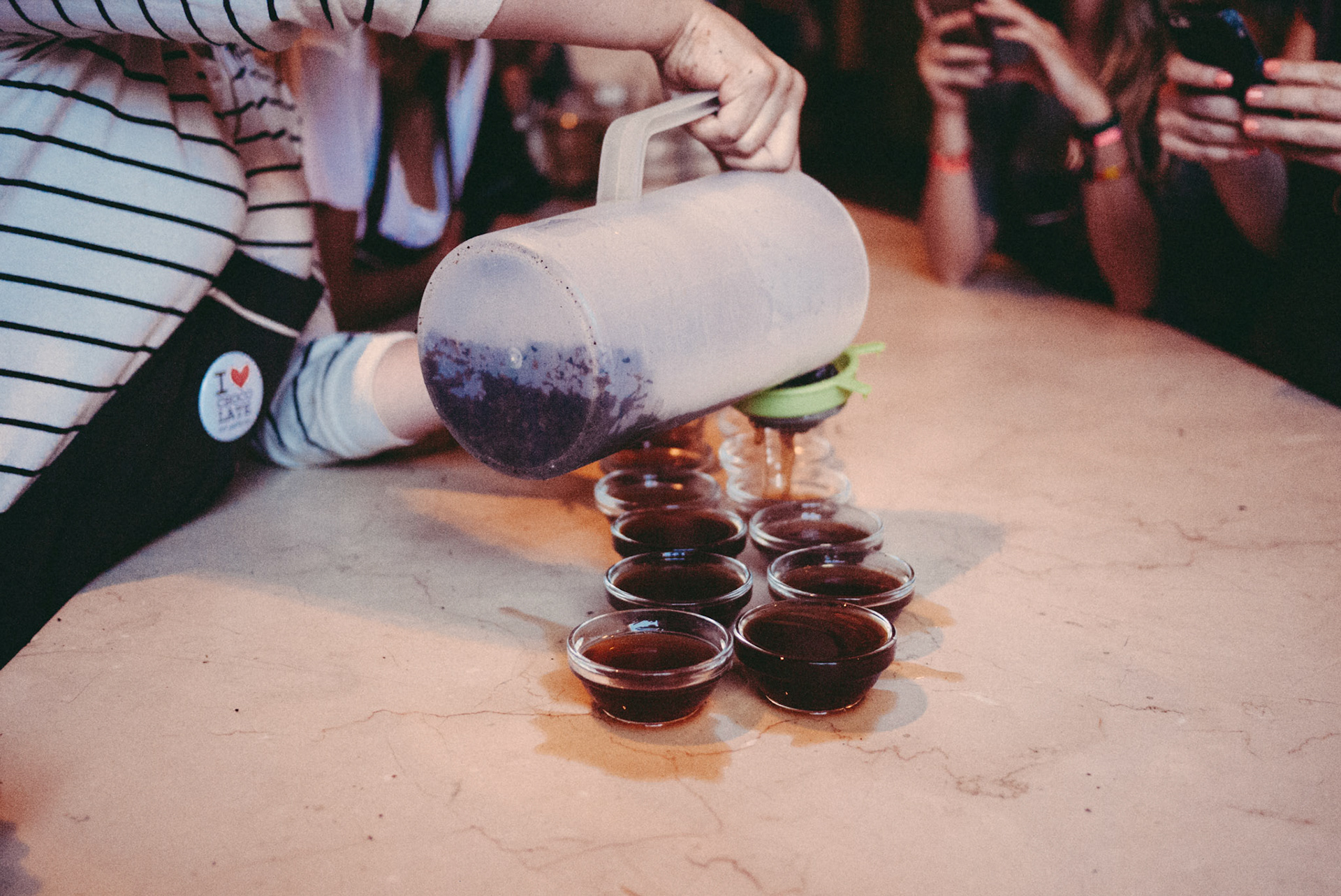 Chocolate tea. You don't even know.