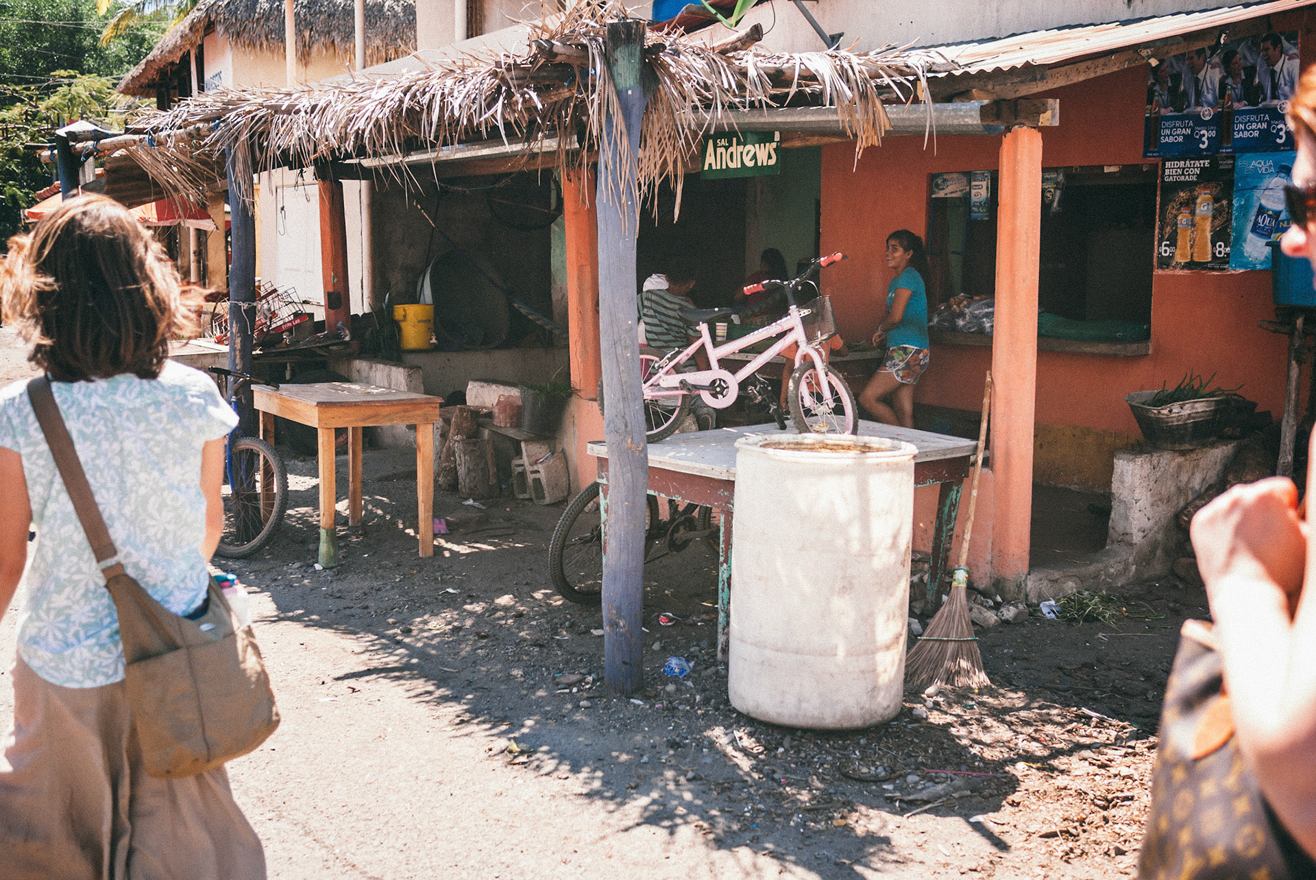 Guatemalan parking garage.