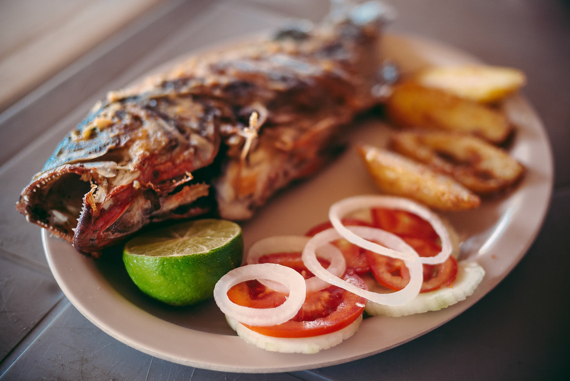 If the food on your plate doesn't have a face with nasty, big, pointy, teeth, you're ordering it wrong.