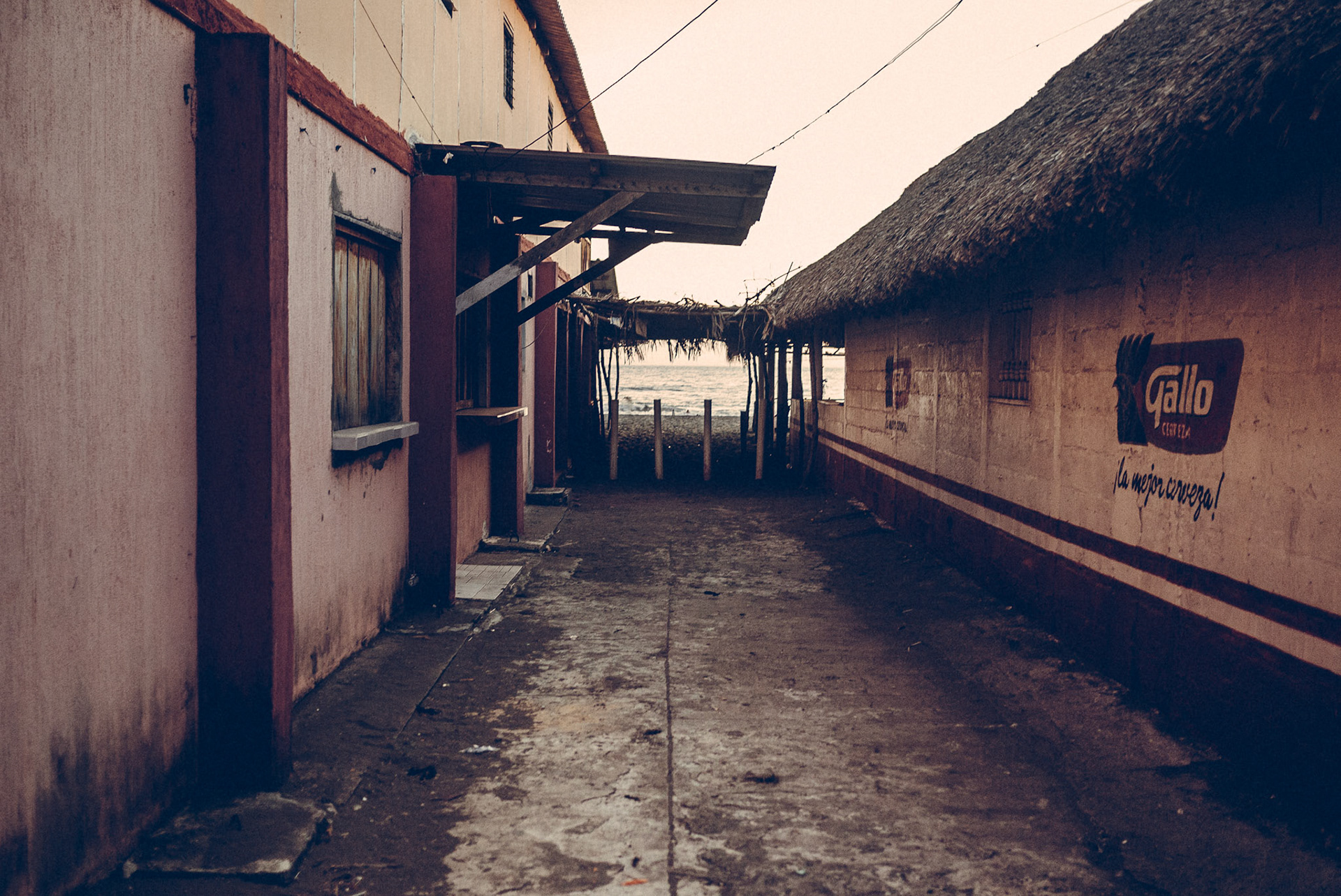 Last view of the ocean leaving Las Lisas.