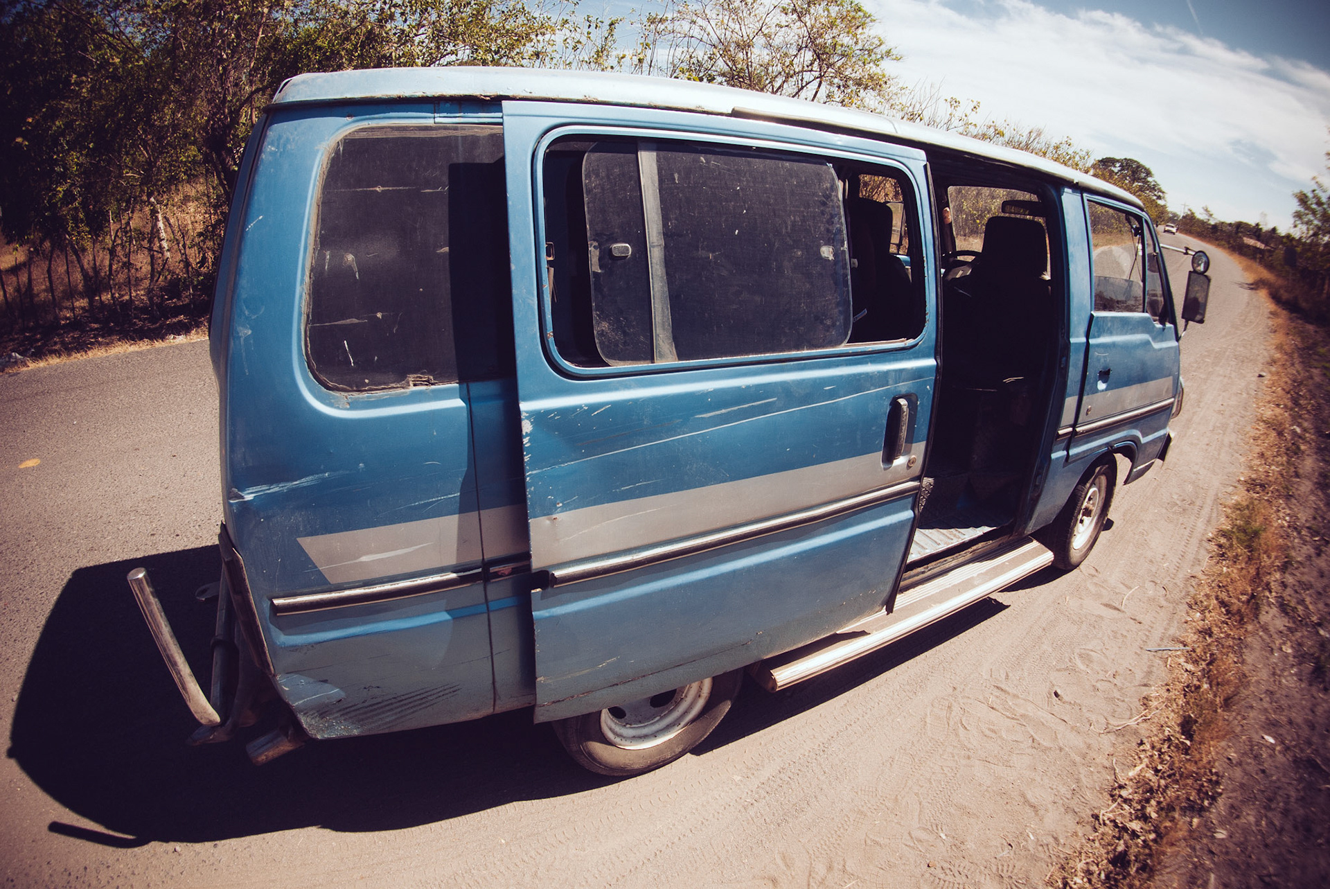 One of the scratches is very new.