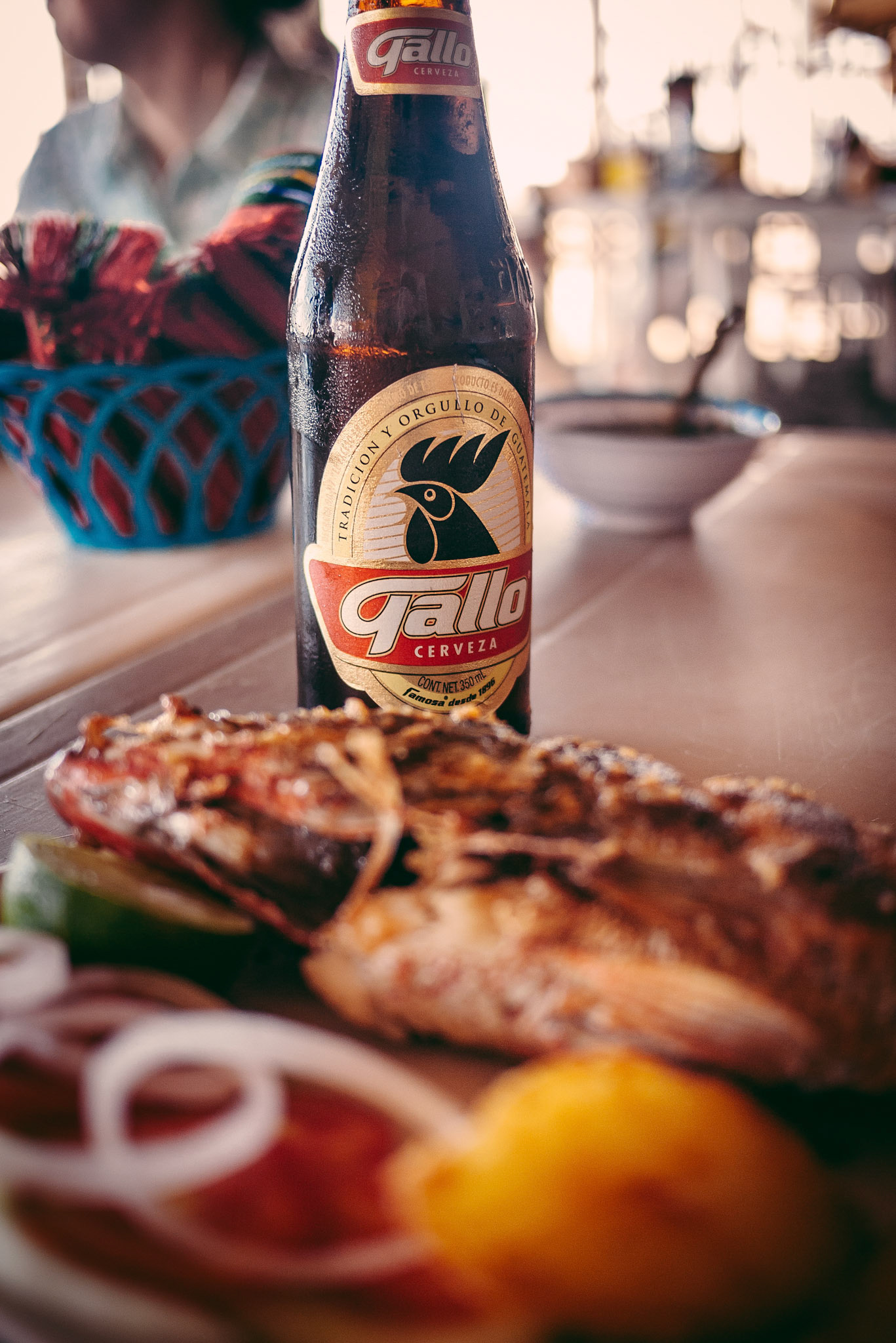 Gallo, the national cerveza of Guatemala, is nothing more than yellowish fizzy water.