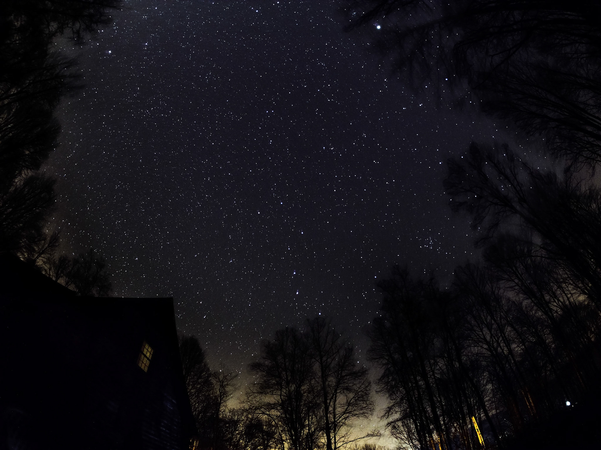 Stars over Hocking Hills