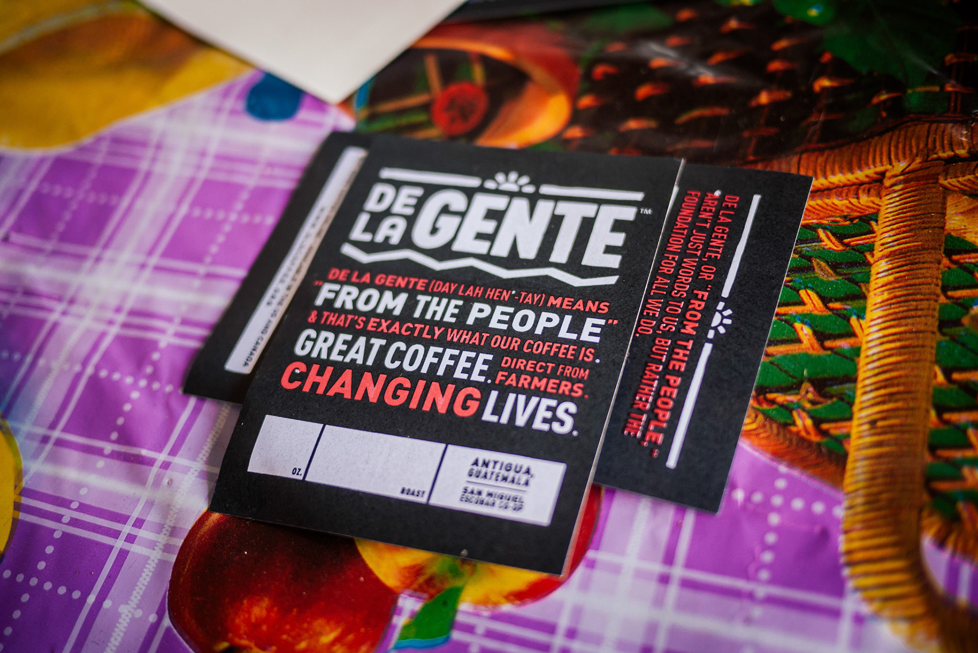 The De La Gente co-op behind Don Filiberto's farm sponsors 7 other local coffee farmers, who share equipment so that they can sell internationally.