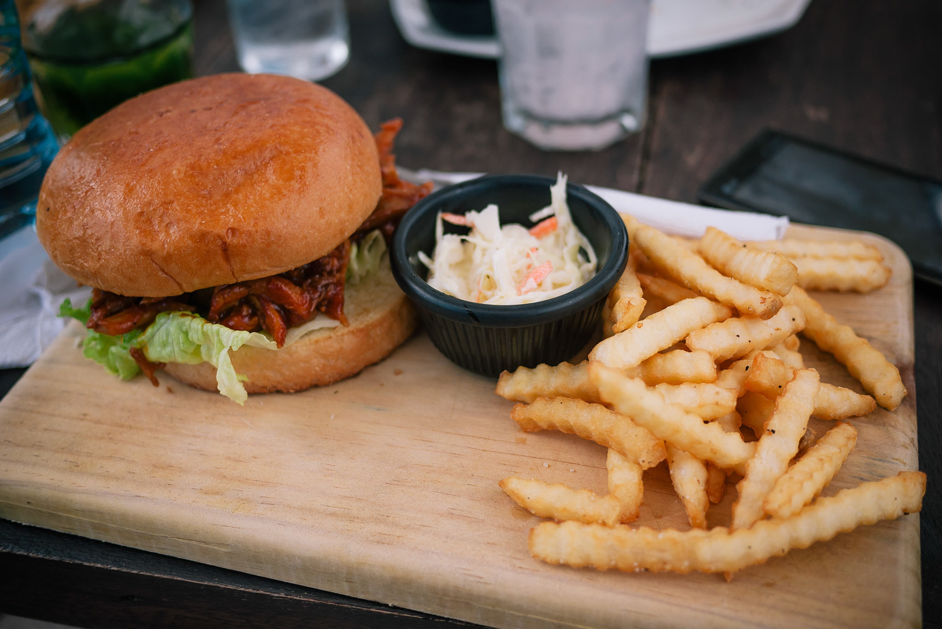 BBBQ. The extra B is for BYOB.