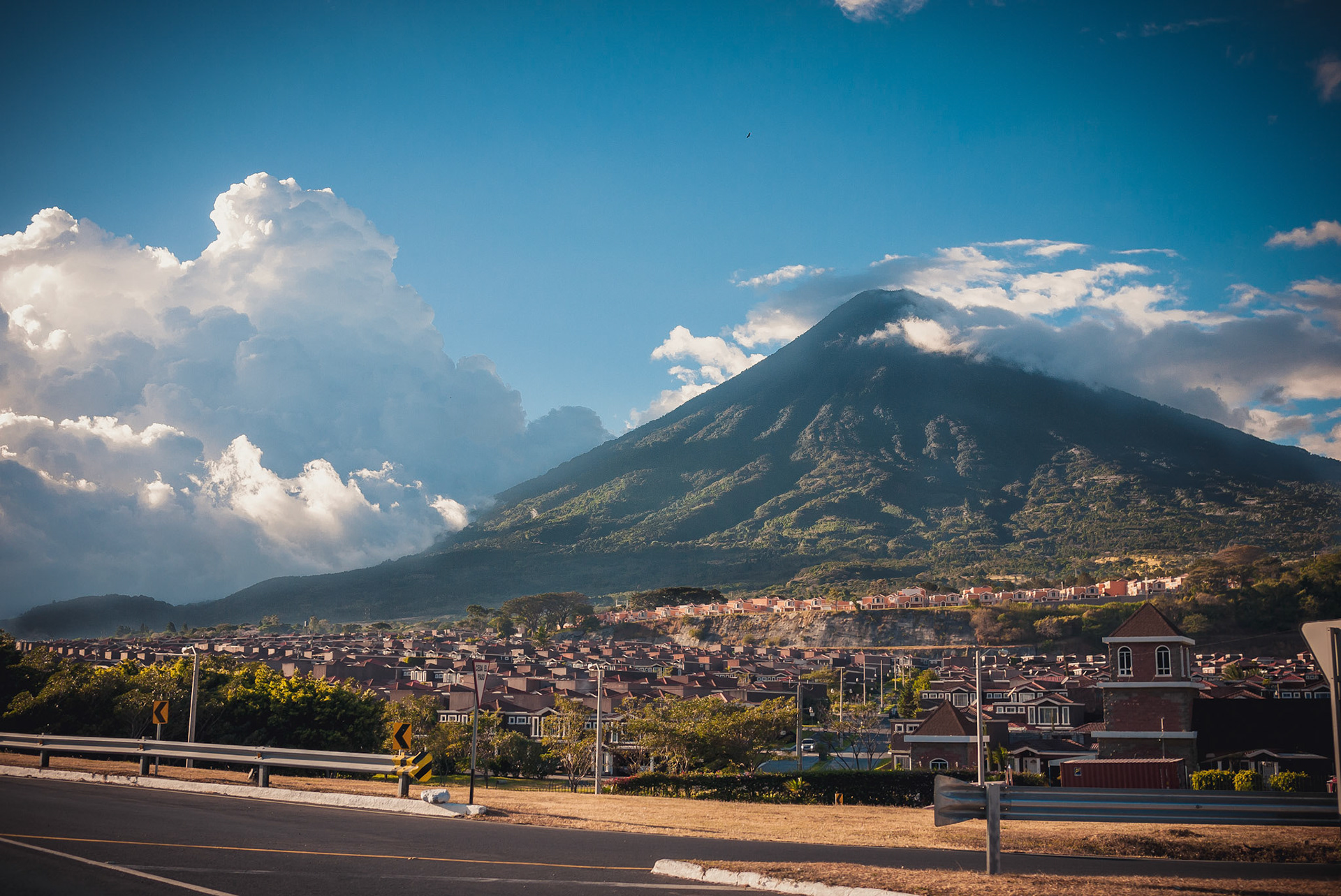 Many people think building a city beneath a volcano is crazy. Maybe. Maybe not.