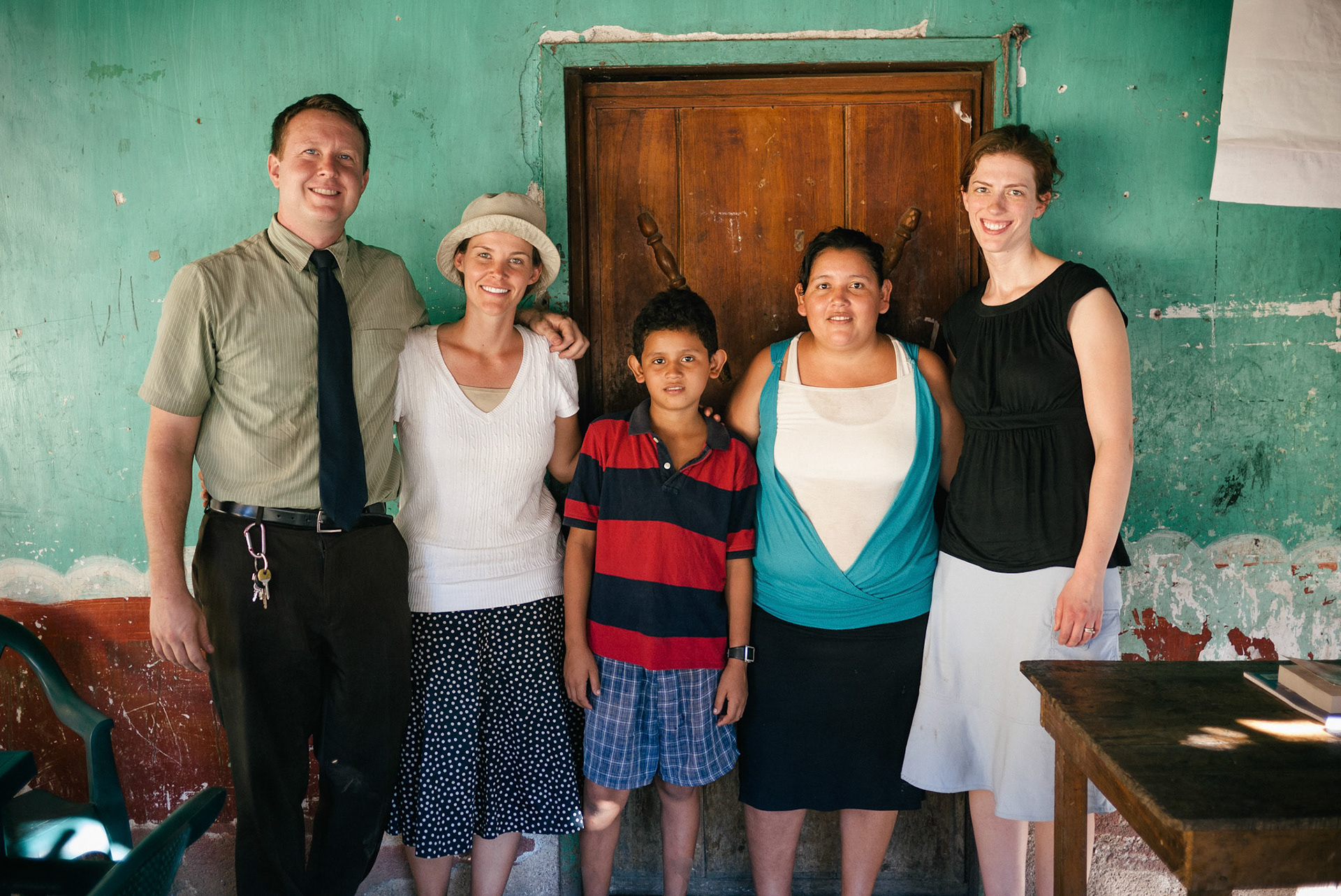 Nathan studies regularly with young Jeferson, while Jessica has a progressive study with his mother.