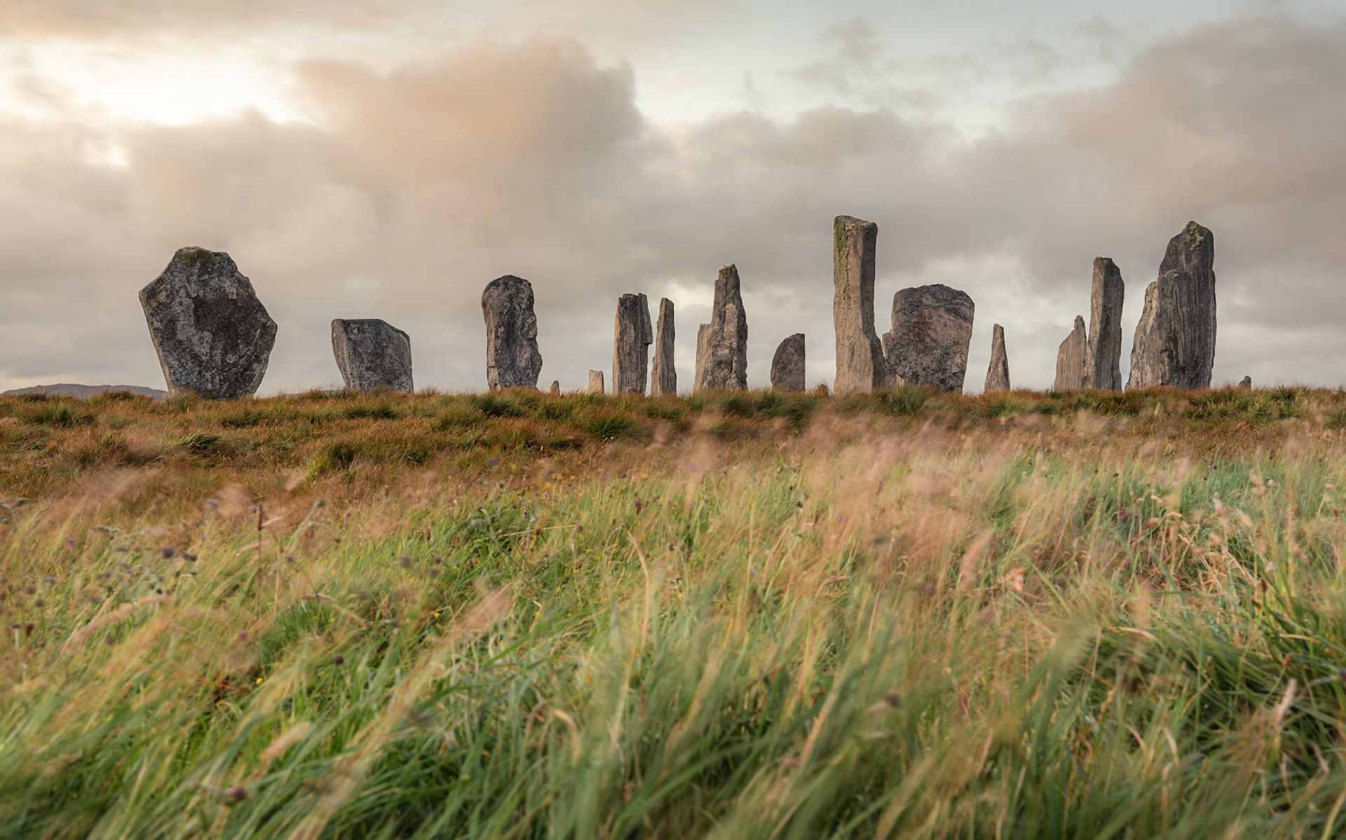 Callanish stone circle; Isle of Lewis, Scotland.