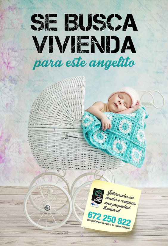 Creación de campaña de mobiliario urbano para Team Javier Villalba