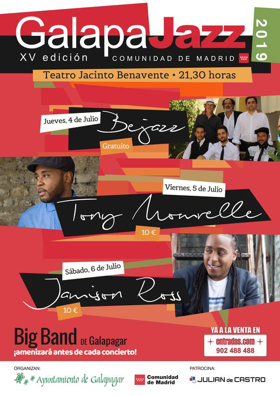 Diseño cartel XV Edición Galapajazz