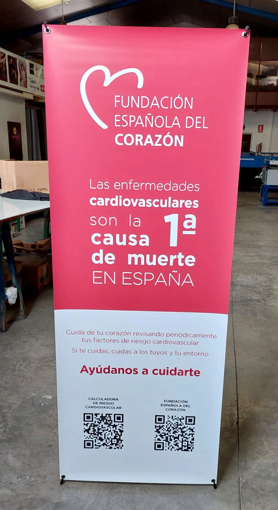 Roll Up Fundación del Corazón