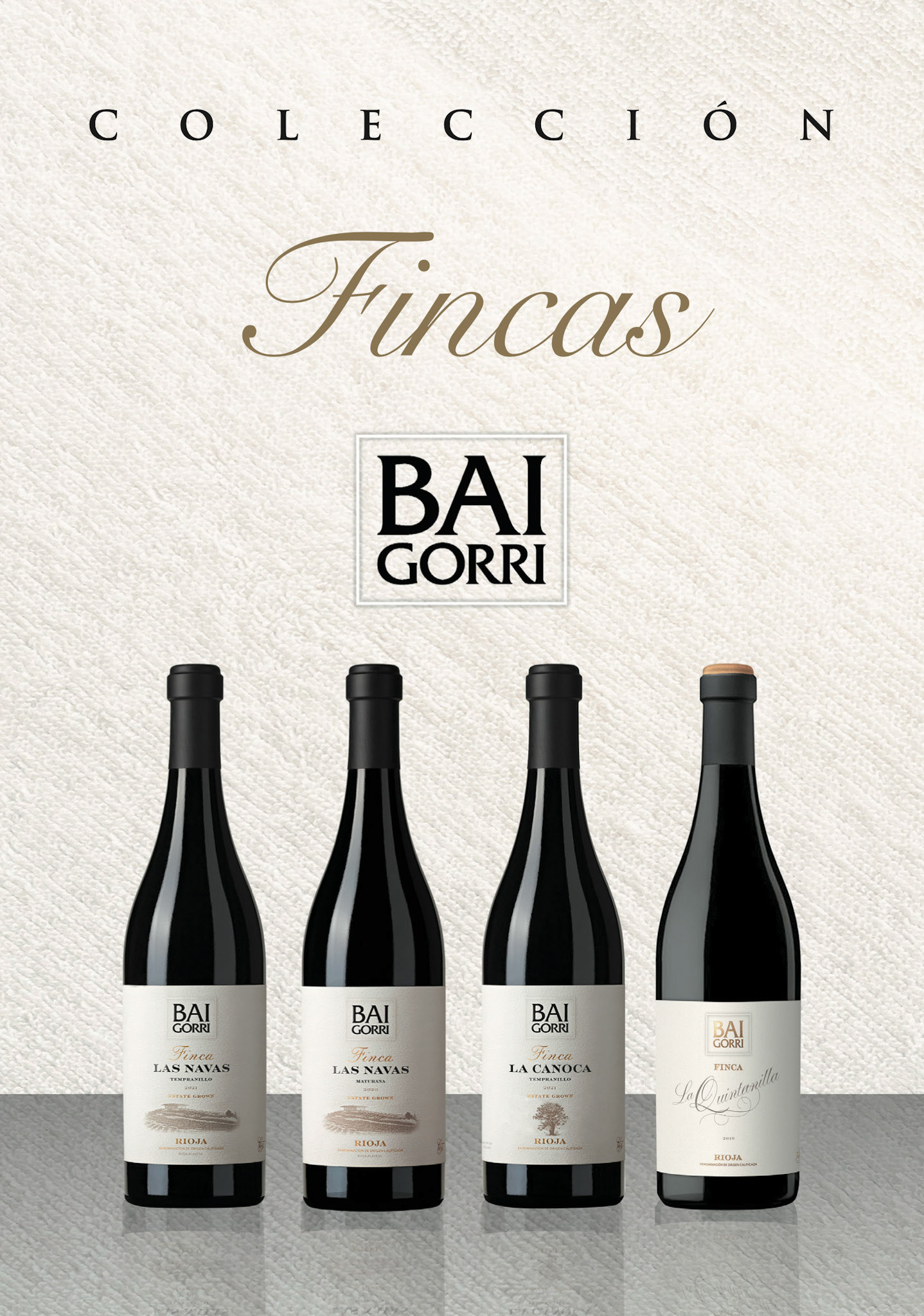 Folleto Colección Fincas BAIGORRI