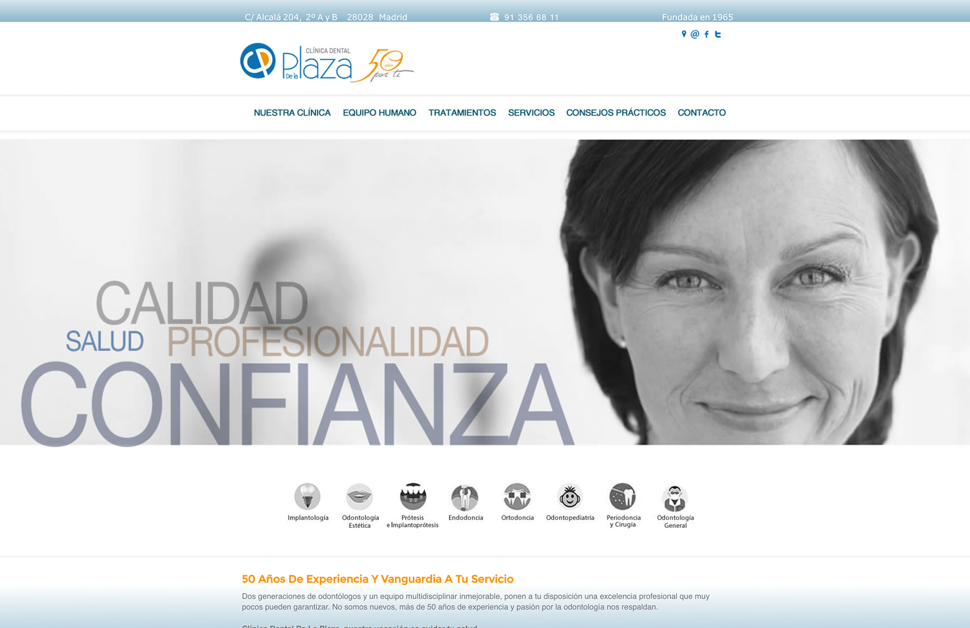 Web Clínica de la Plaza