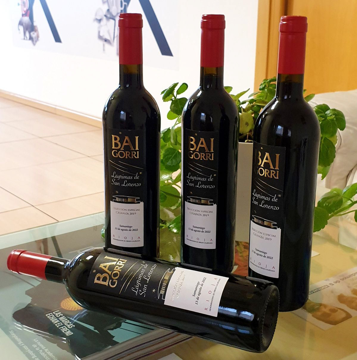 Etiquetas botellas BAIGORRI