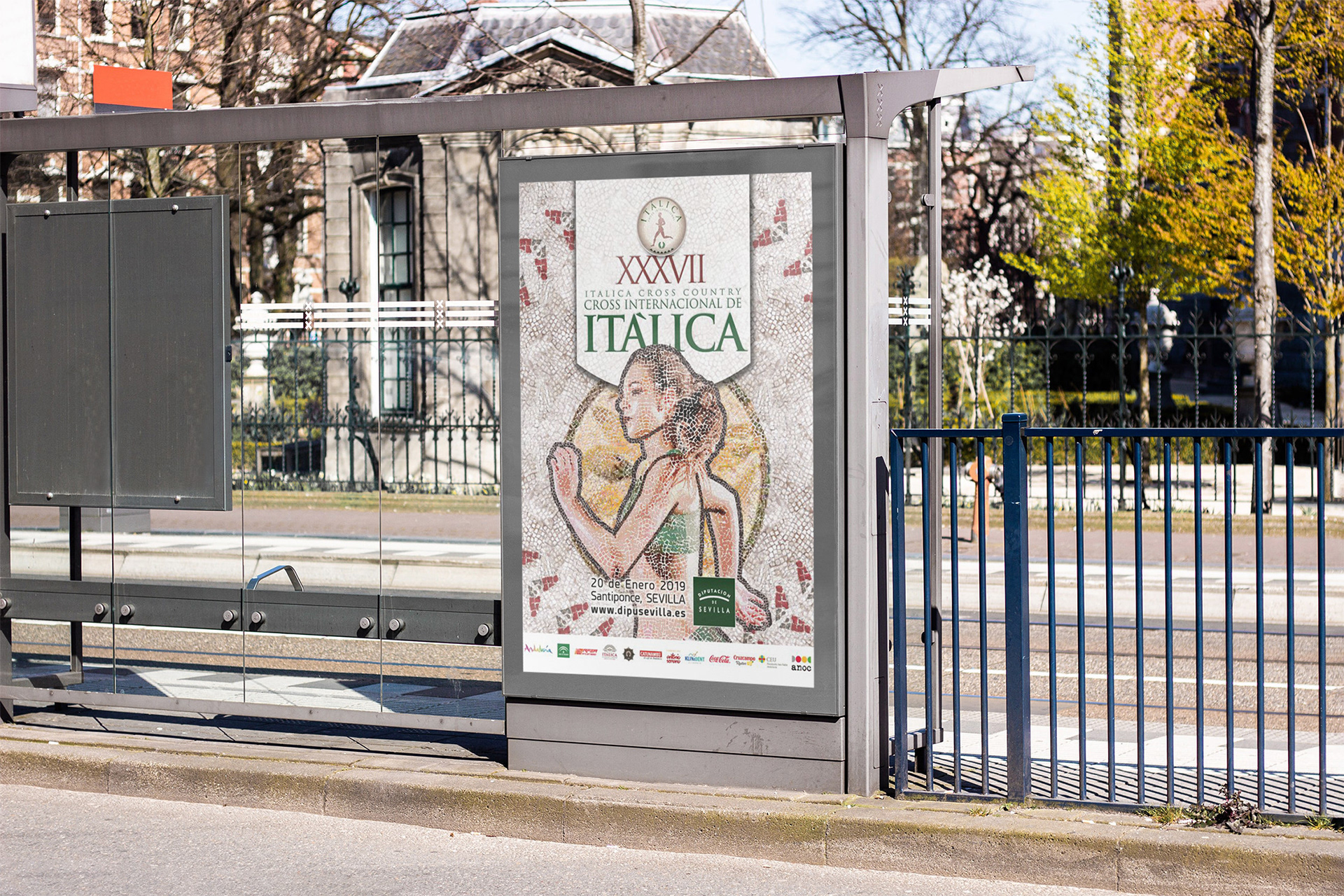 Creación del cartel para el Cross de Itálica