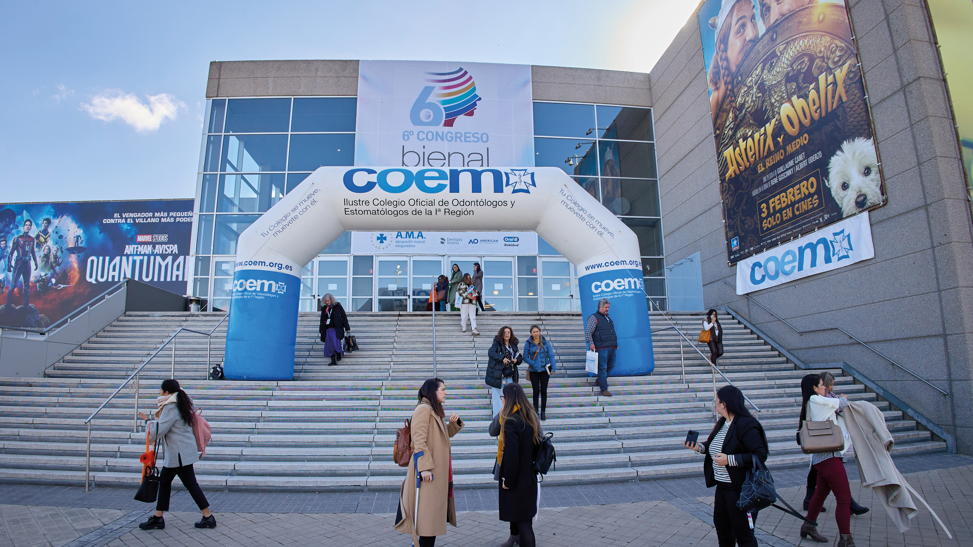 6º Congreso Bienal COEM, entrada en Kinépolis