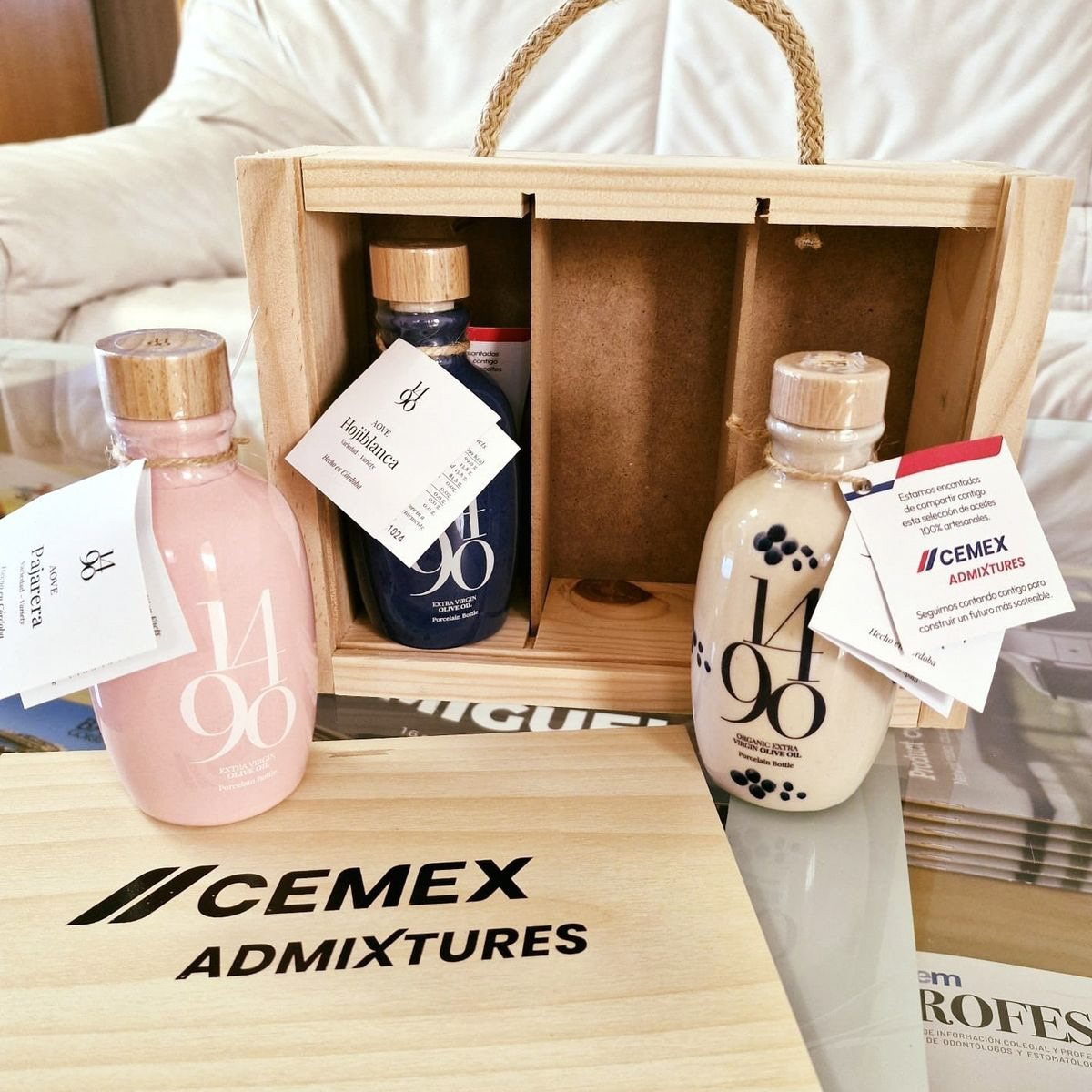 Caja contenedora CEMEX