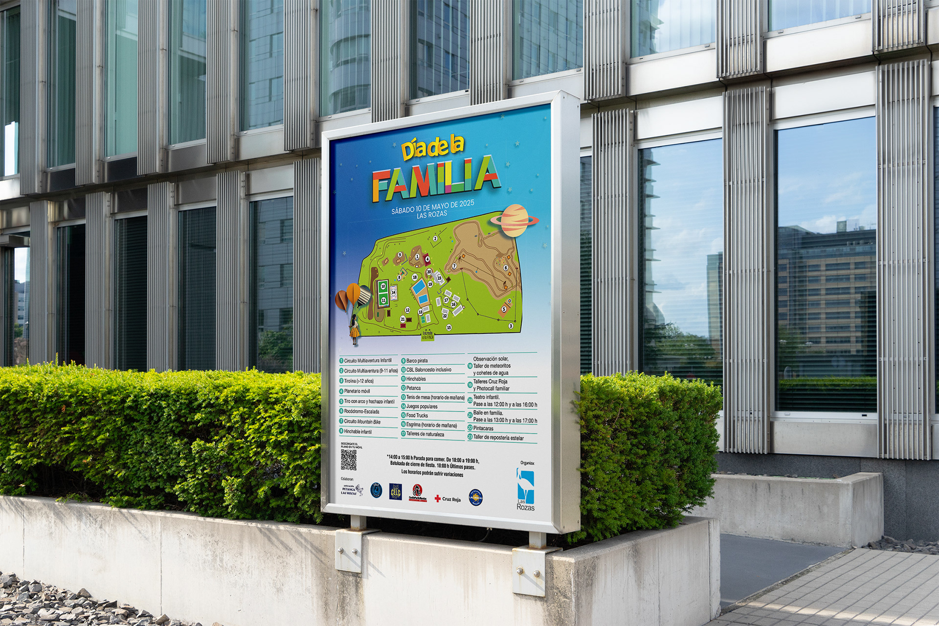 Día de la Familia Las Rozas Señalética