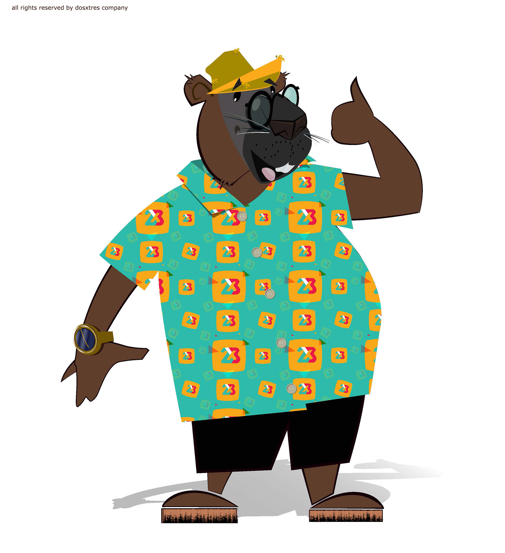 Character Design for advertising animation by Mario Ochoa