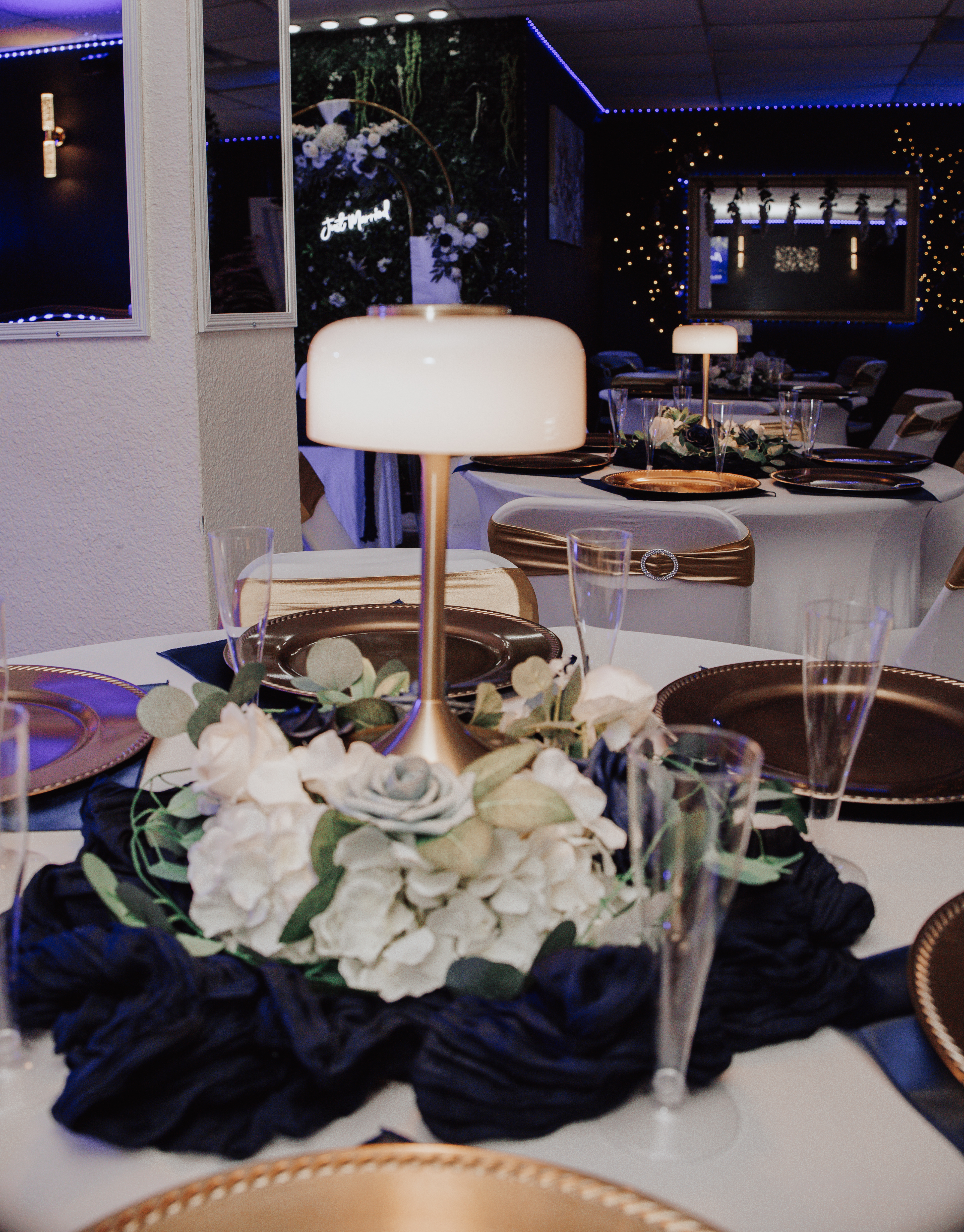 The Marcelos event center Fort Worth TX . Micro-weddings